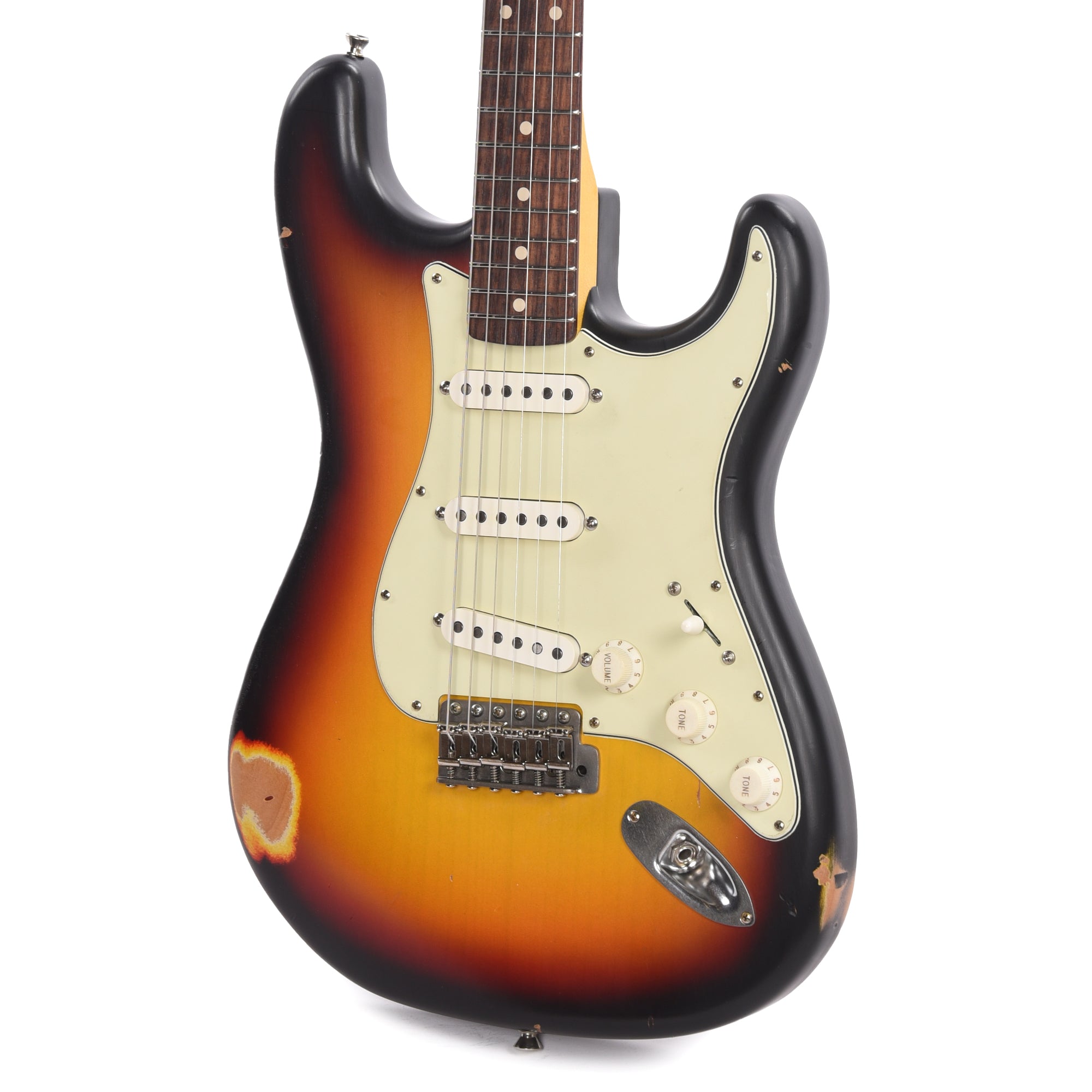 Nash S-63 3 Tone Burst Medium Relic Electric Guitars / Solid Body