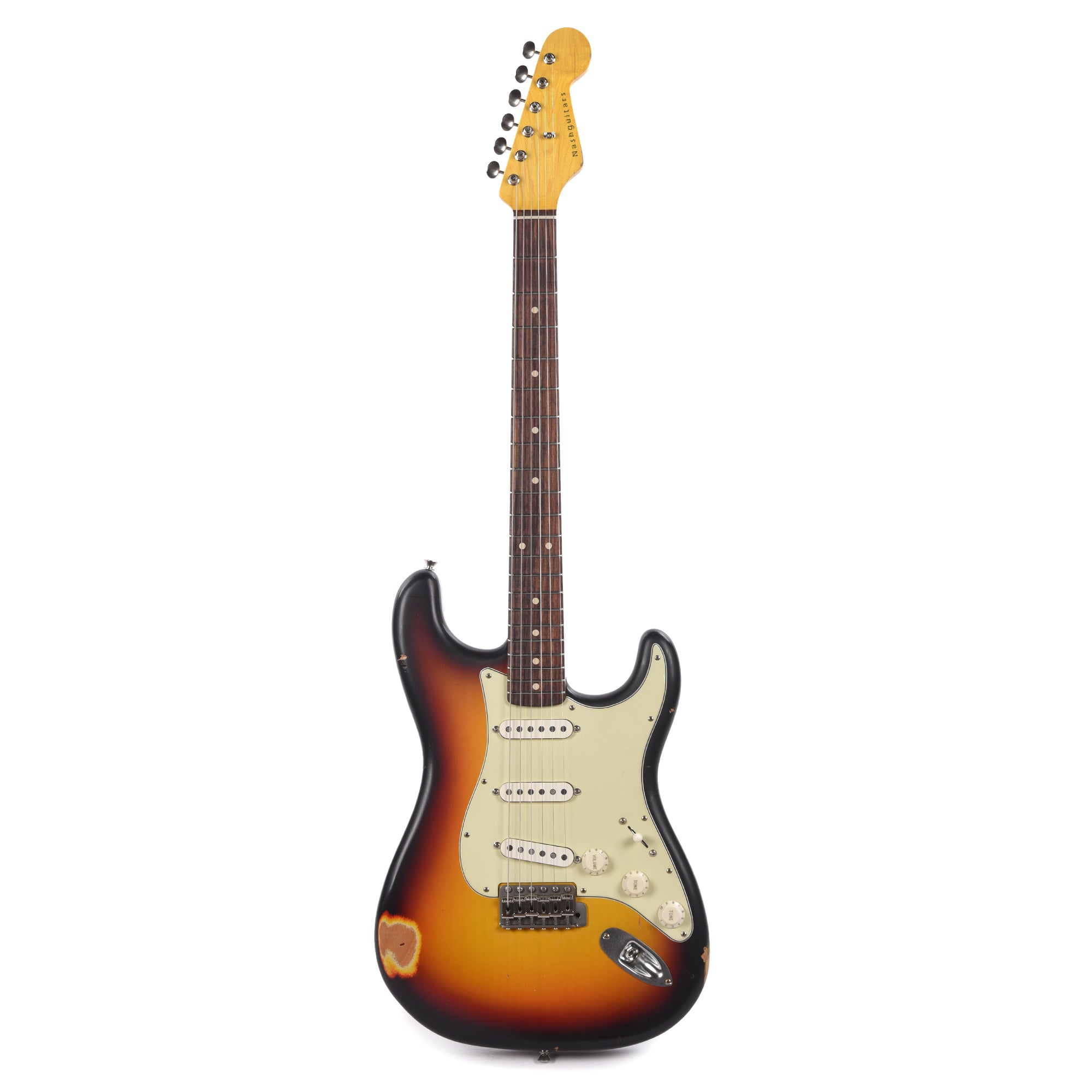 Nash S-63 3 Tone Burst Medium Relic Electric Guitars / Solid Body