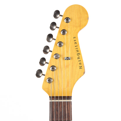 Nash S-63 3 Tone Burst Medium Relic Electric Guitars / Solid Body