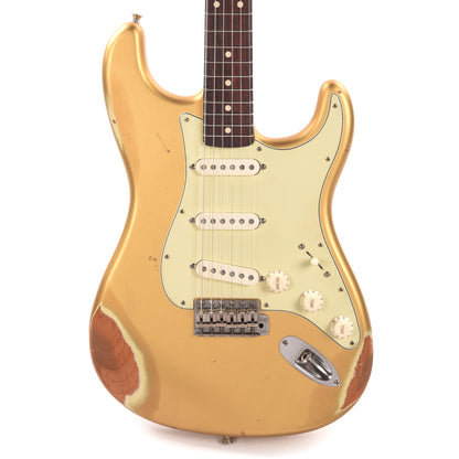 Nash S-63 Aztec Gold Medium Relic Electric Guitars / Solid Body