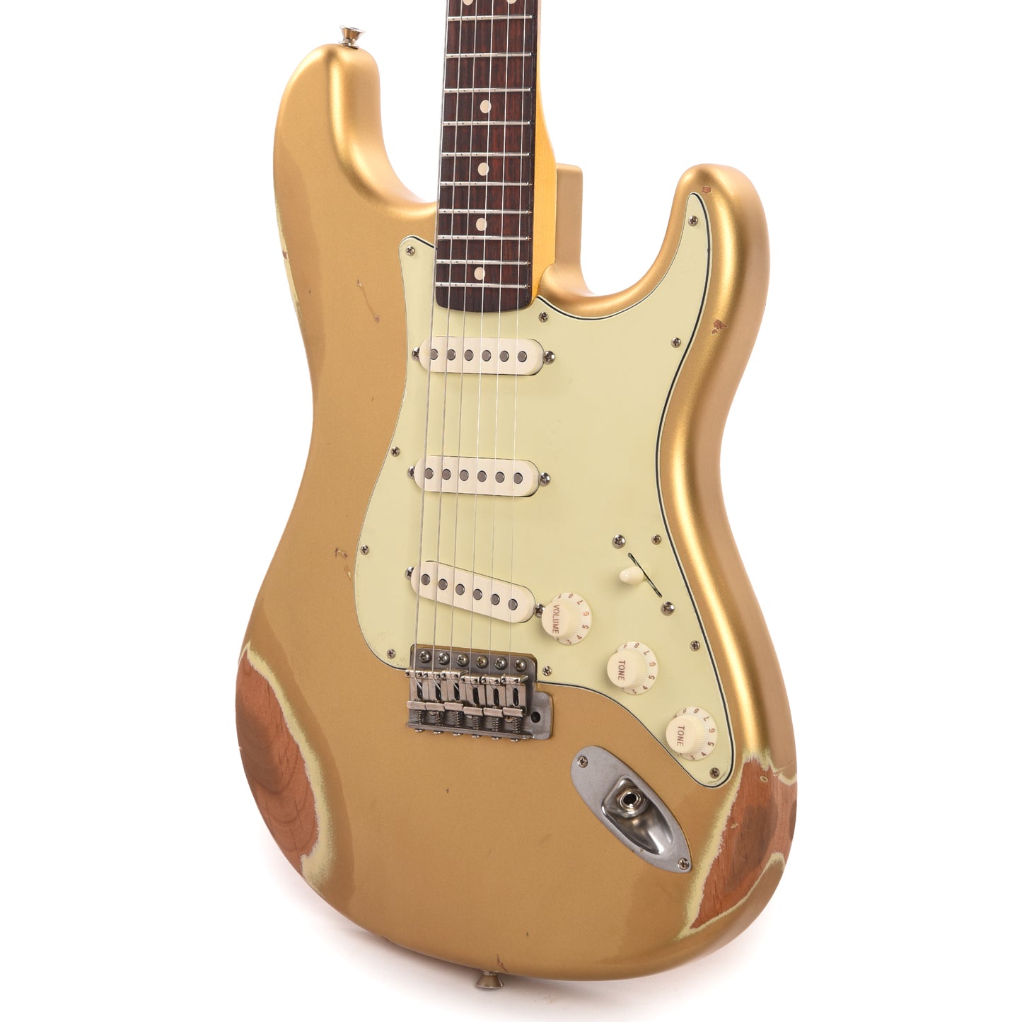 Nash S-63 Aztec Gold Medium Relic Electric Guitars / Solid Body