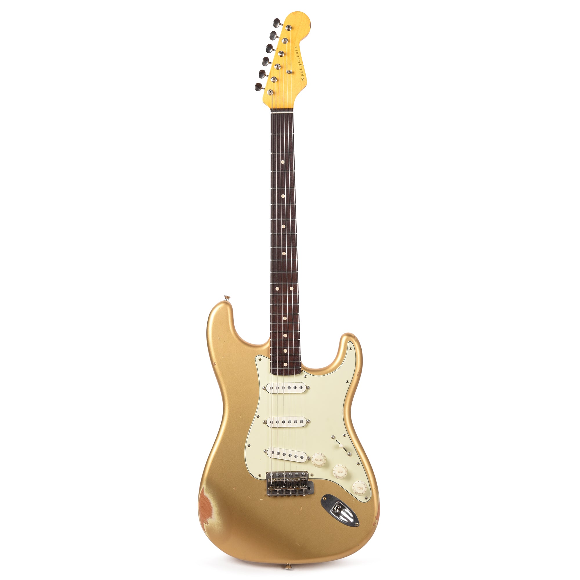 Nash S-63 Aztec Gold Medium Relic Electric Guitars / Solid Body