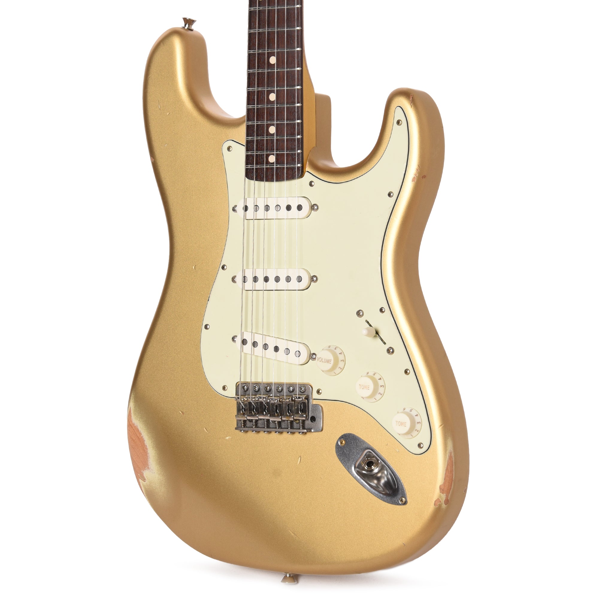 Nash S-63 Aztec Gold Medium Relic Electric Guitars / Solid Body