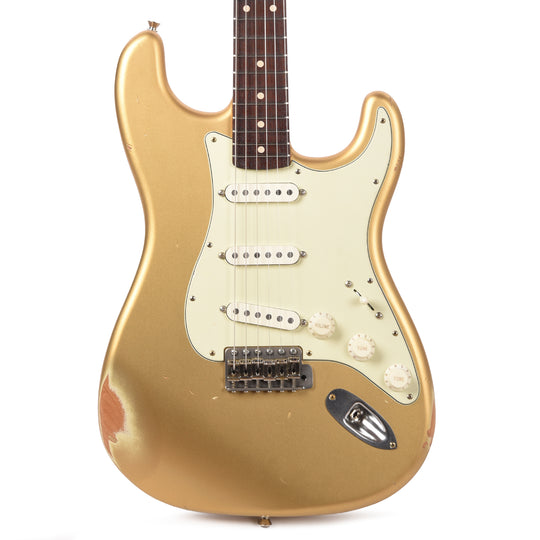 Nash S-63 Aztec Gold Medium Relic Electric Guitars / Solid Body