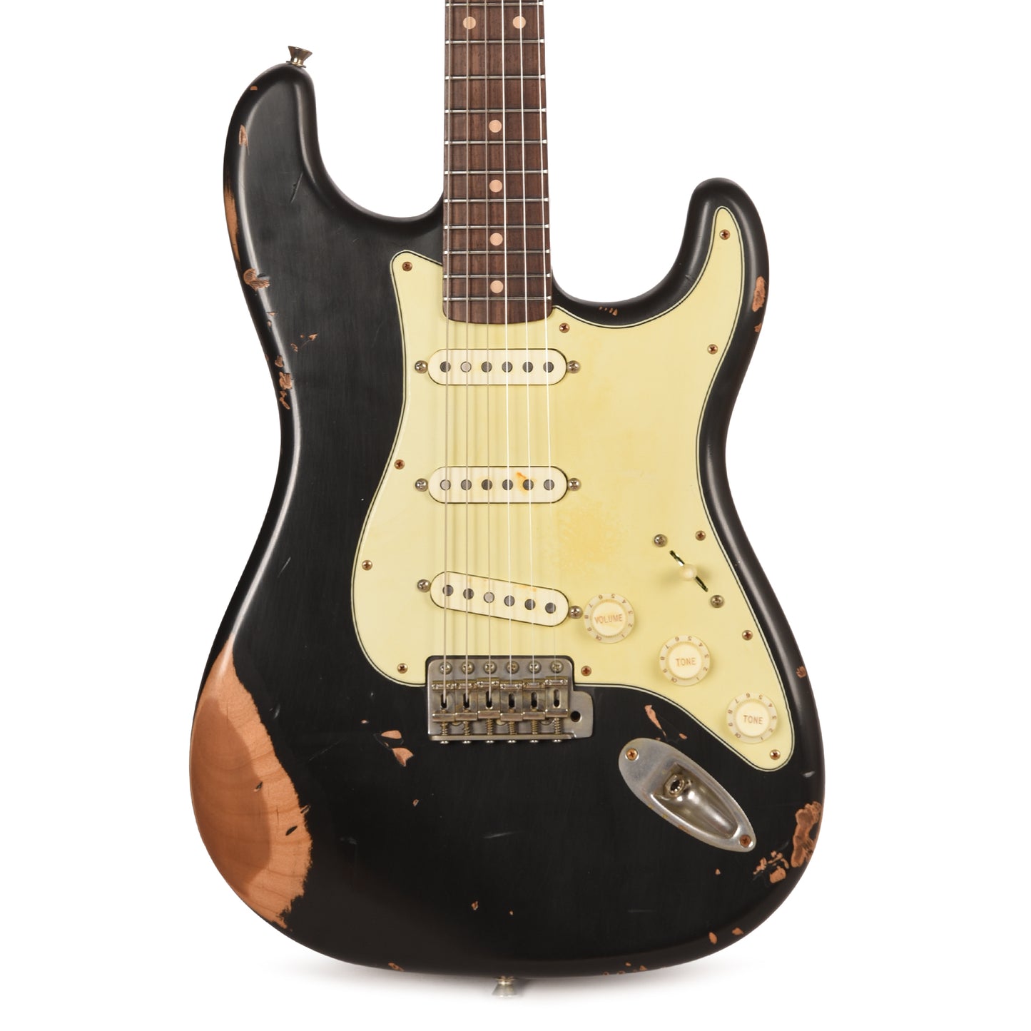 Nash S-63 Black Heavy Relic Electric Guitars / Solid Body