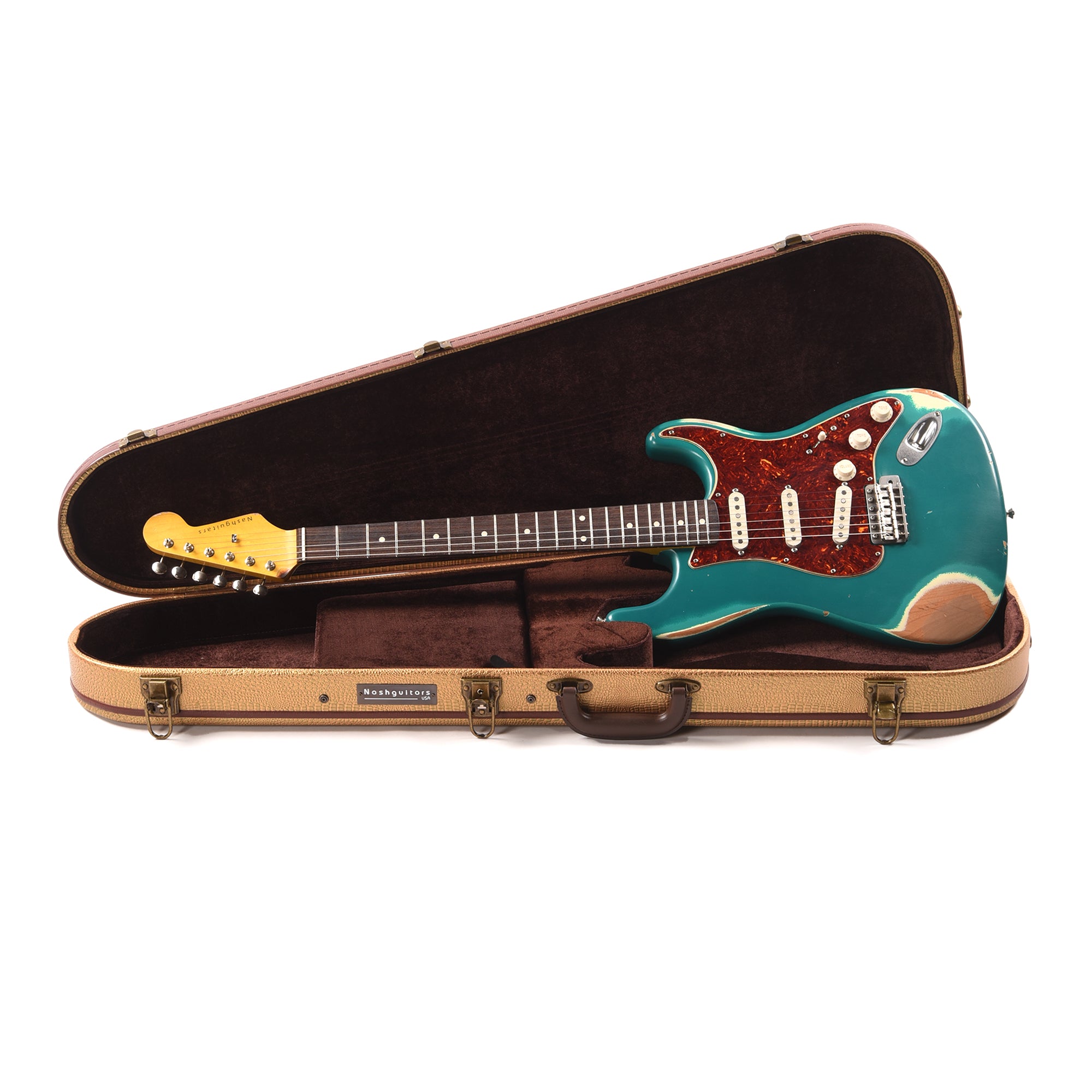 Nash S-63 British Racing Green Heavy Relic Electric Guitars / Solid Body