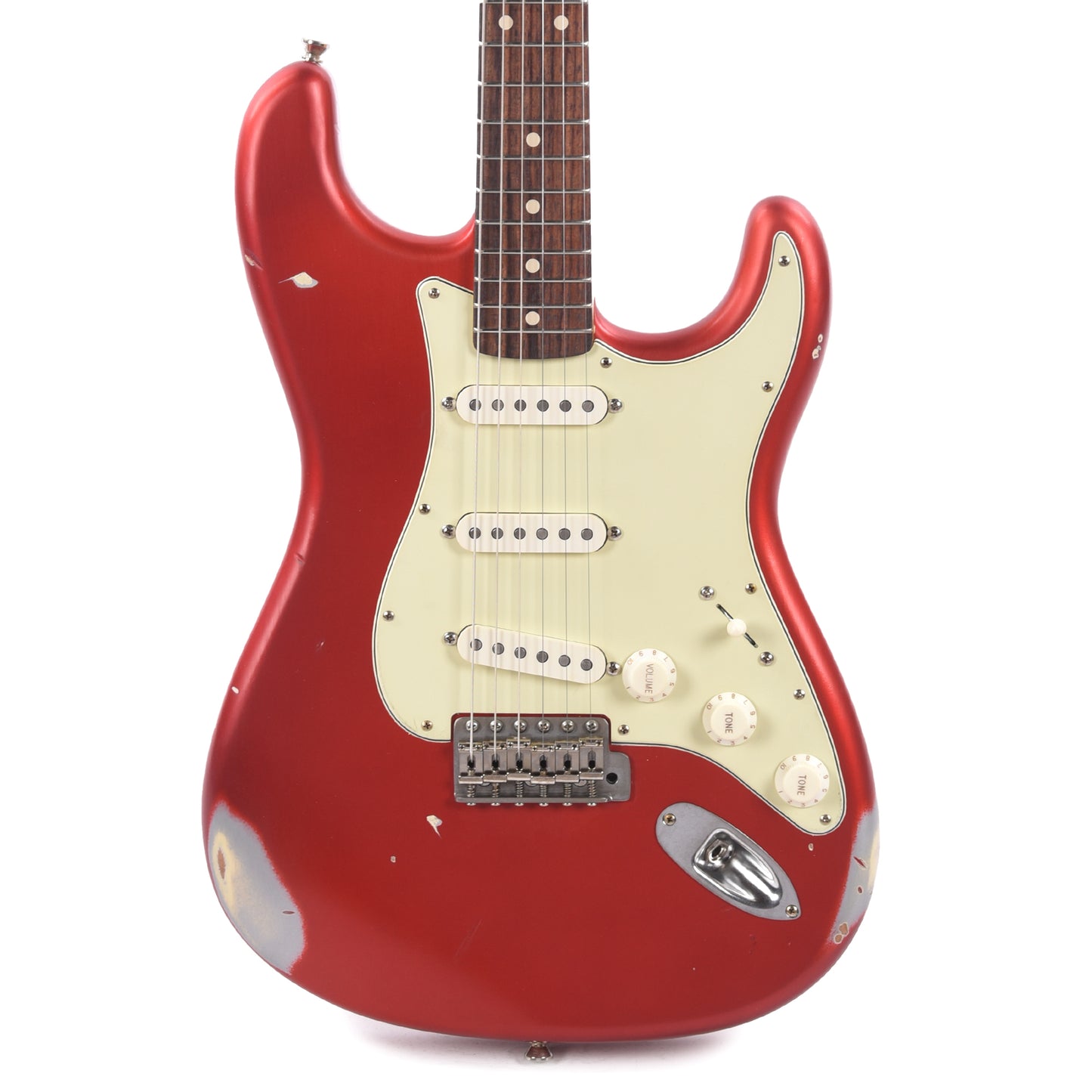 Nash S-63 Candy Apple Red Medium Relic Electric Guitars / Solid Body