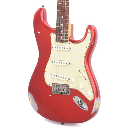 Nash S-63 Candy Apple Red Medium Relic Electric Guitars / Solid Body