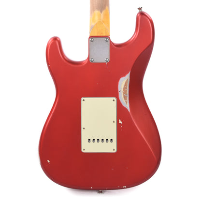 Nash S-63 Candy Apple Red Medium Relic Electric Guitars / Solid Body