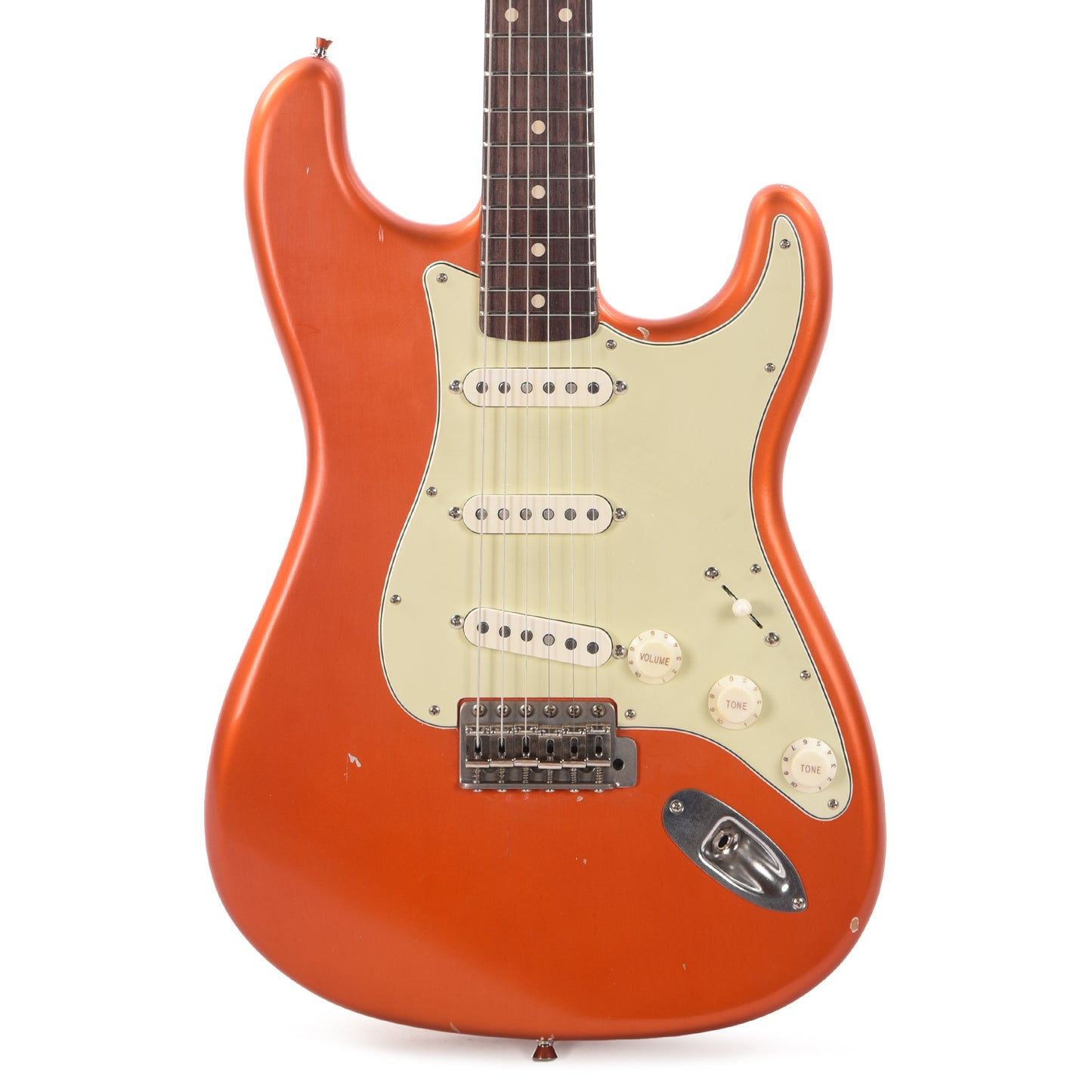 Nash S-63 Candy Tangerine Light Relic Electric Guitars / Solid Body