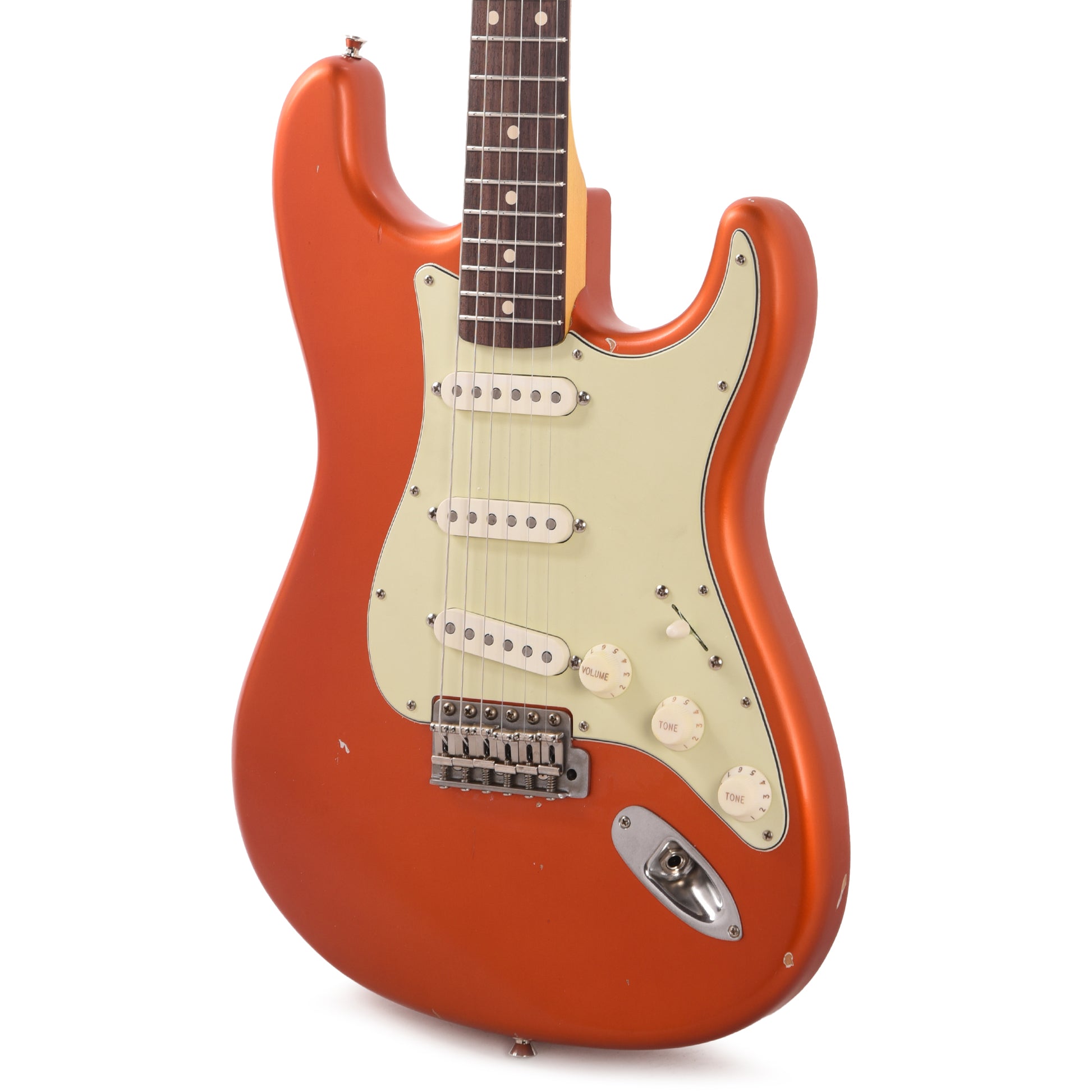 Nash S-63 Candy Tangerine Light Relic Electric Guitars / Solid Body
