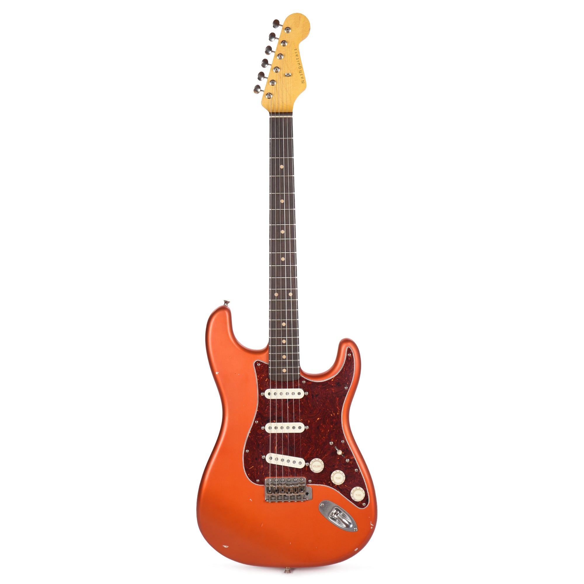 Nash S-63 Candy Tangerine Light Relic Electric Guitars / Solid Body
