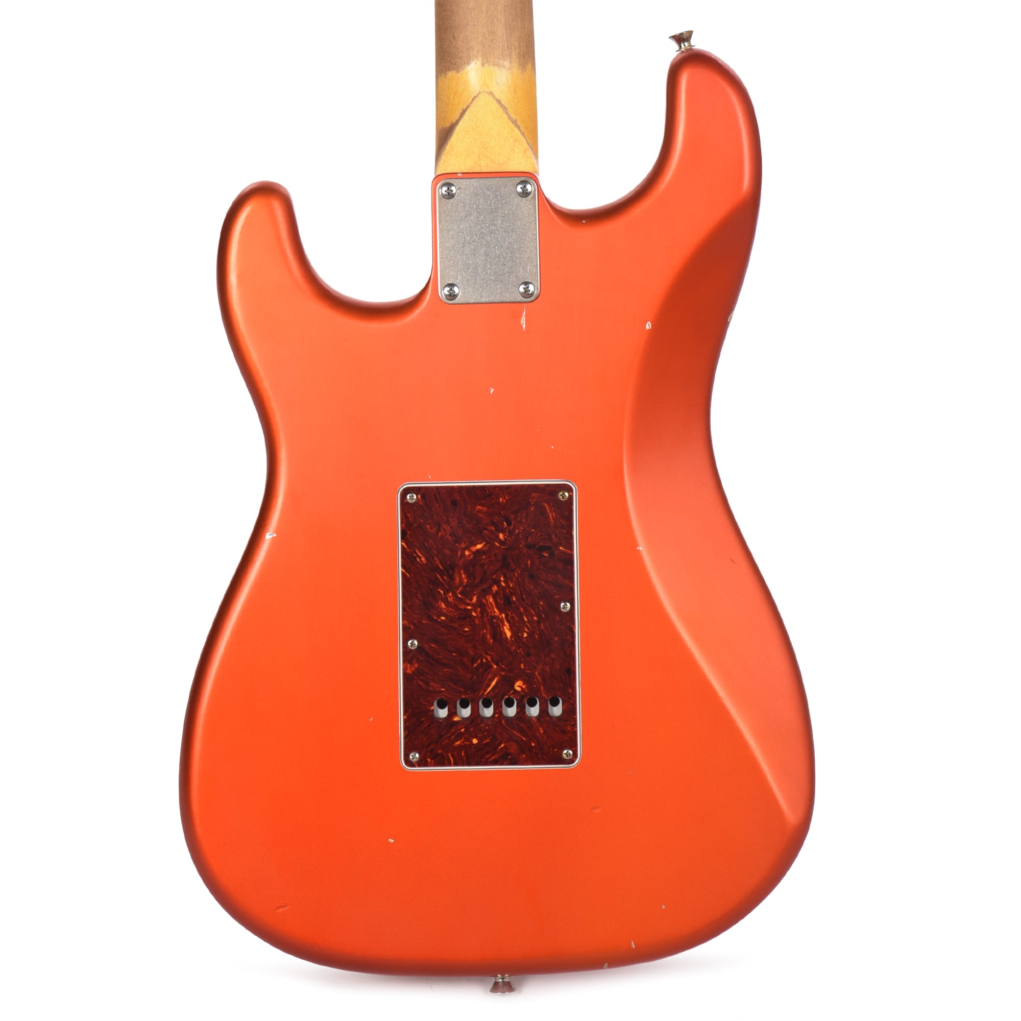 Nash S-63 Candy Tangerine Light Relic Electric Guitars / Solid Body
