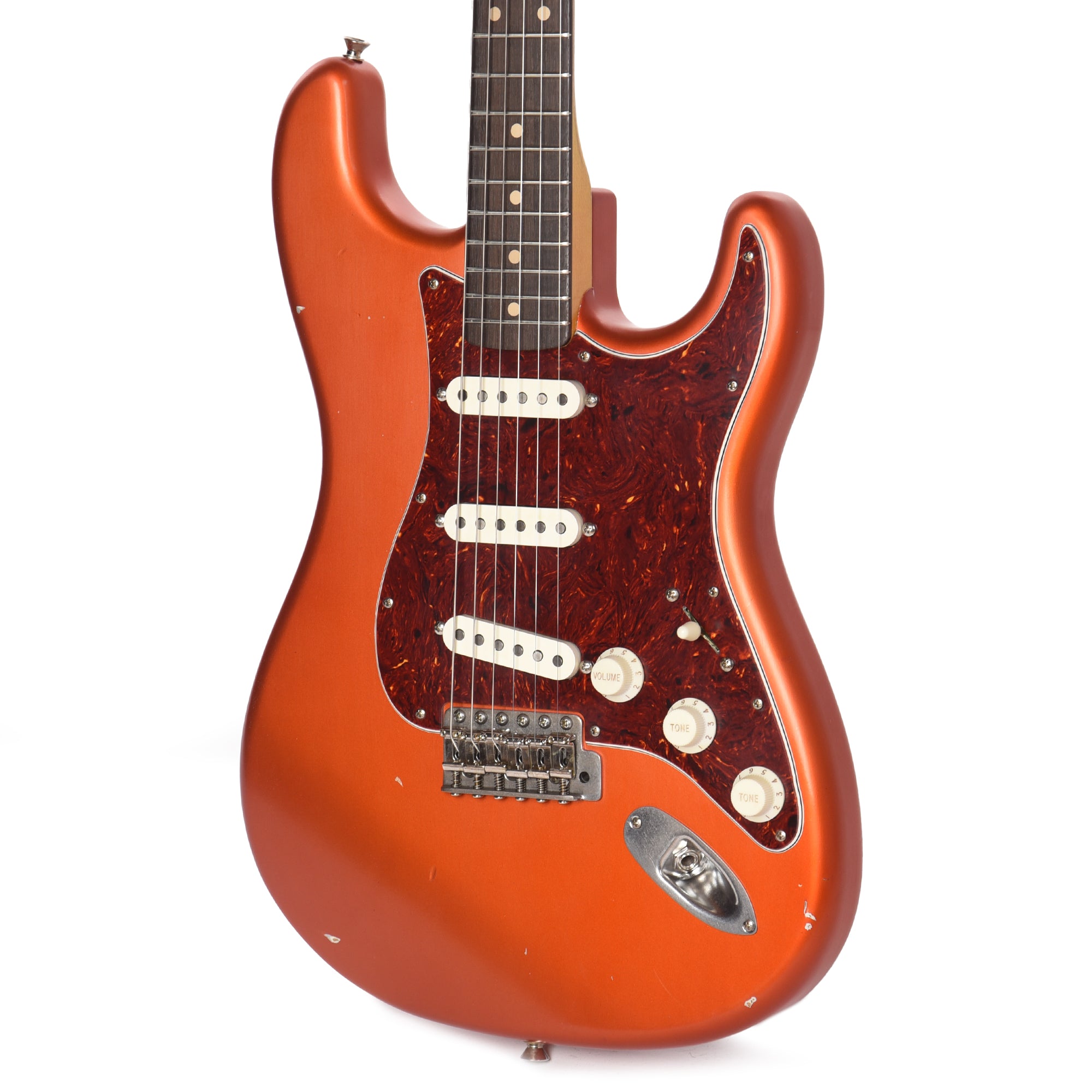 Nash S-63 Candy Tangerine Light Relic Electric Guitars / Solid Body