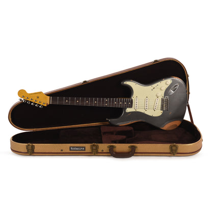 Nash S-63 Charcoal Frost Metallic Heavy Relic Electric Guitars / Solid Body