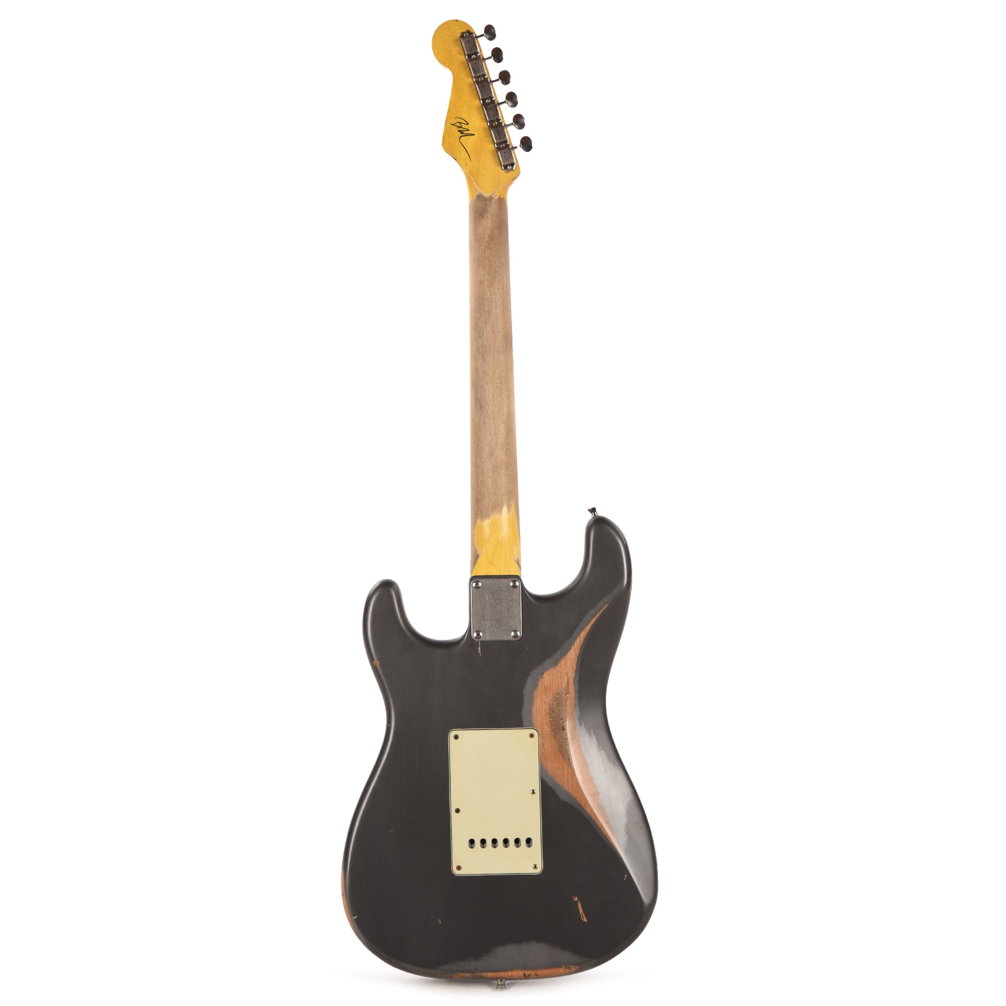 Nash S-63 Charcoal Frost Metallic Heavy Relic Electric Guitars / Solid Body