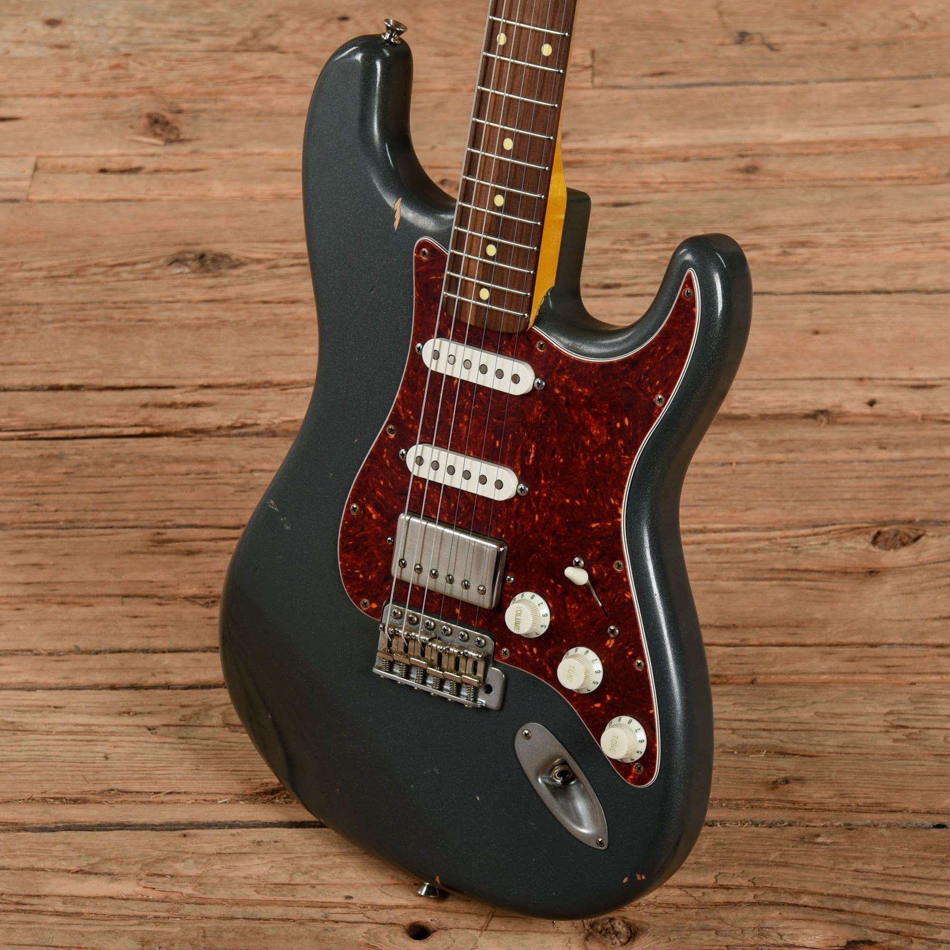 Nash S-63 HSS Charcoal Frost 2017 Electric Guitars / Solid Body