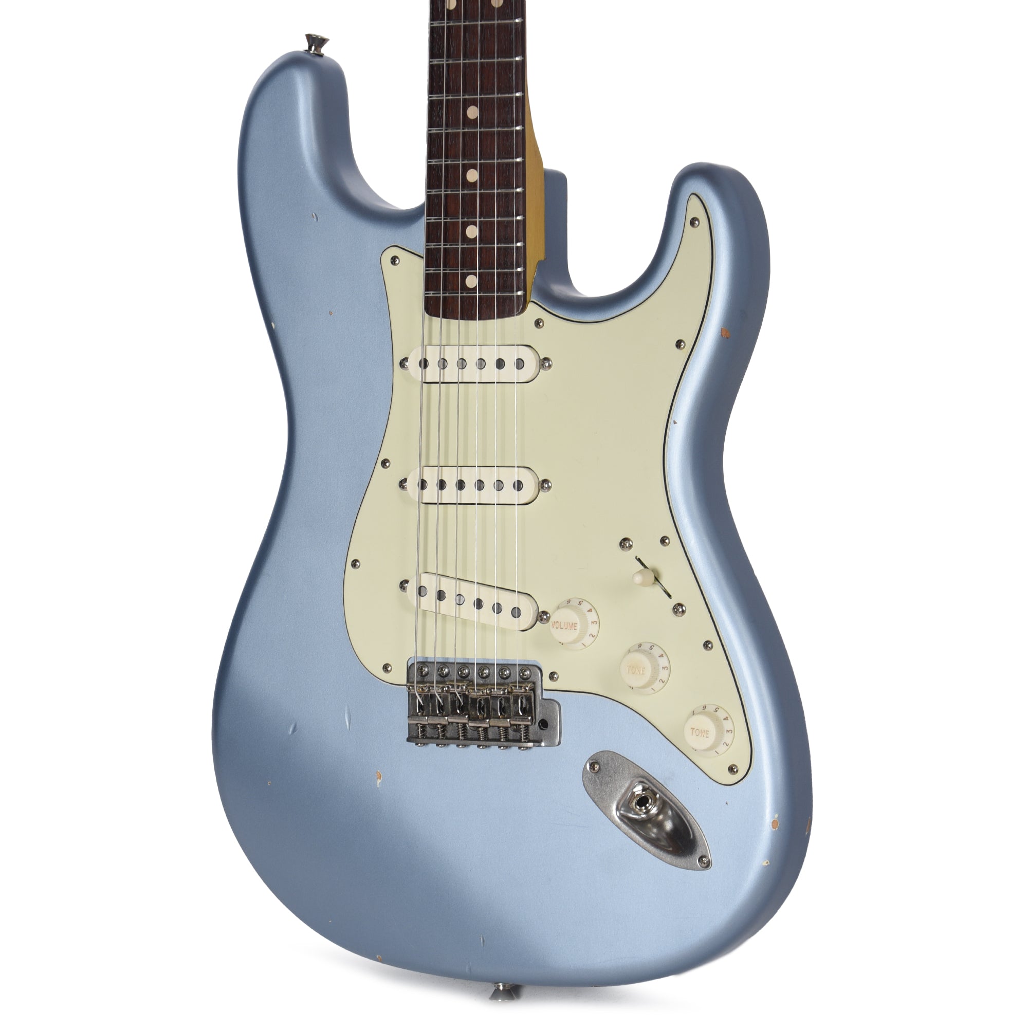 Nash S-63 Ice Blue Metallic Light Relic Electric Guitars / Solid Body