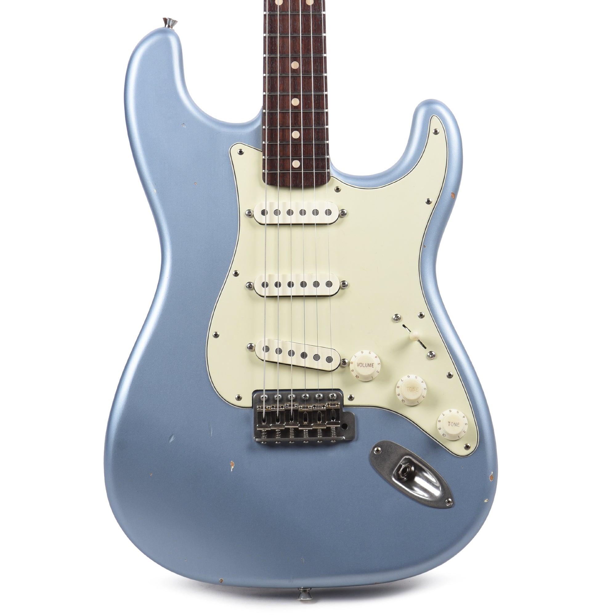 Nash S-63 Ice Blue Metallic Light Relic Electric Guitars / Solid Body