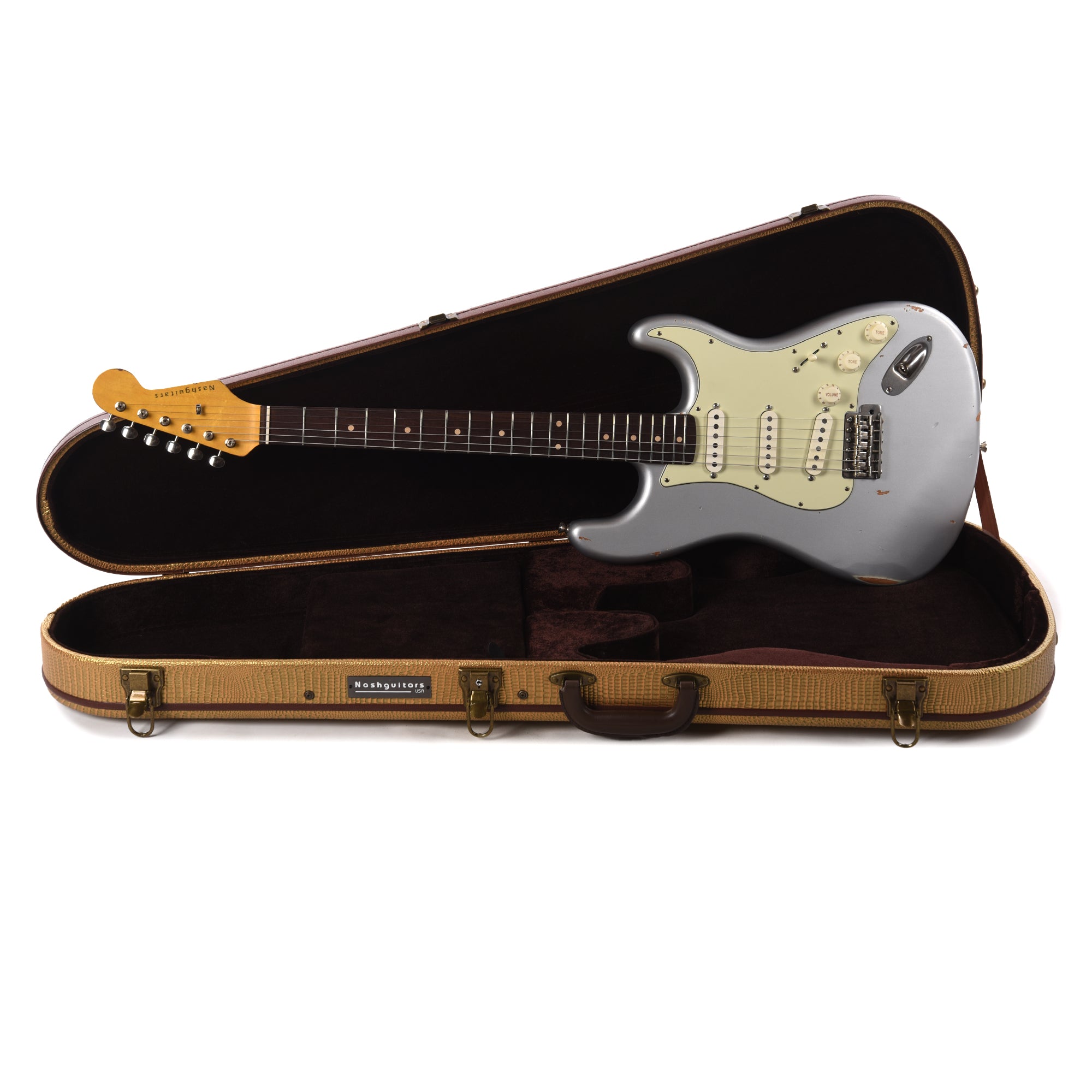Nash S-63 Inca Silver Medium Relic Electric Guitars / Solid Body