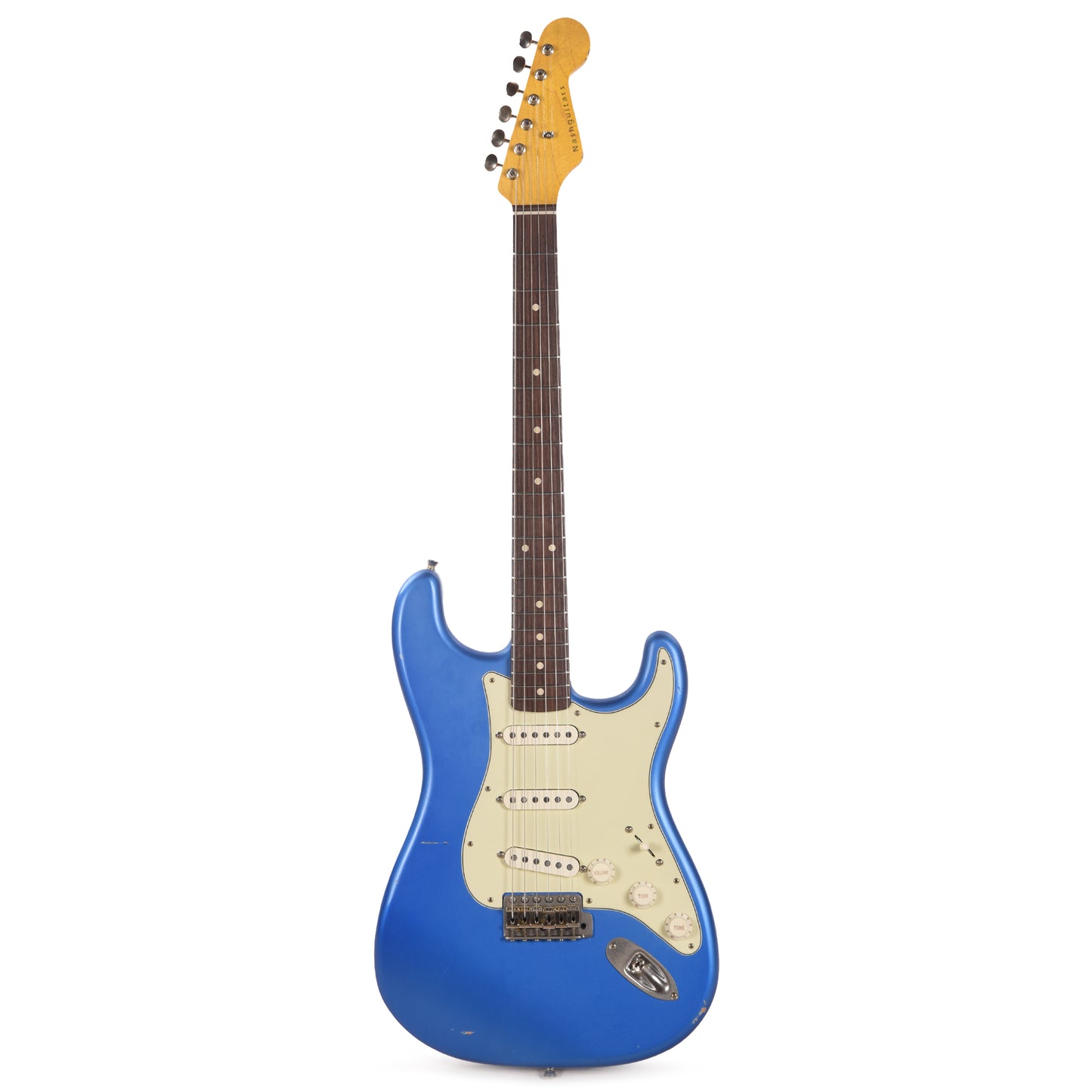 Nash S-63 Lake Placid Blue Light Relic Electric Guitars / Solid Body