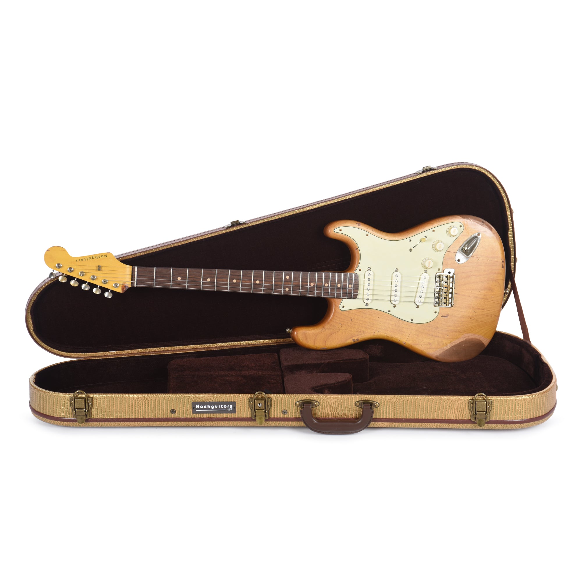 Nash S-63 Natural Heavy Relic Electric Guitars / Solid Body