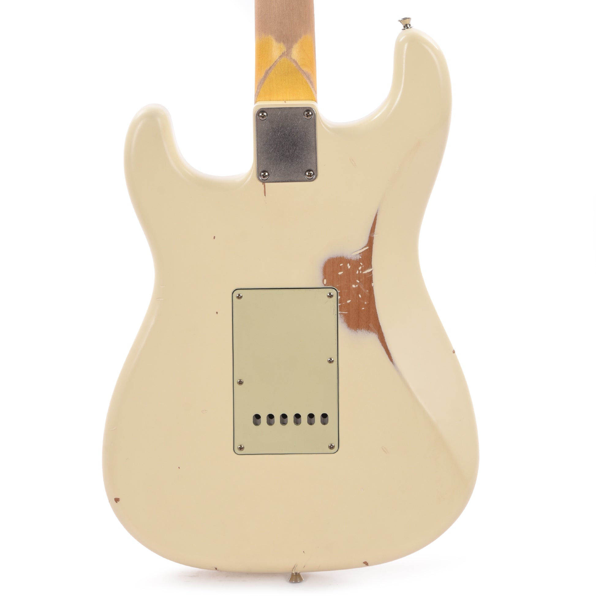 Nash S-63 Olympic White Medium Relic Electric Guitars / Solid Body