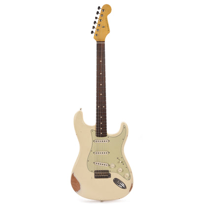 Nash S-63 Olympic White Medium Relic Electric Guitars / Solid Body