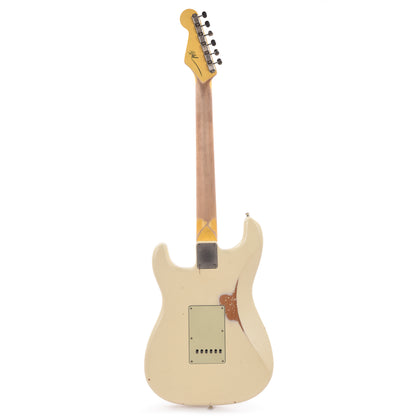 Nash S-63 Olympic White Medium Relic Electric Guitars / Solid Body