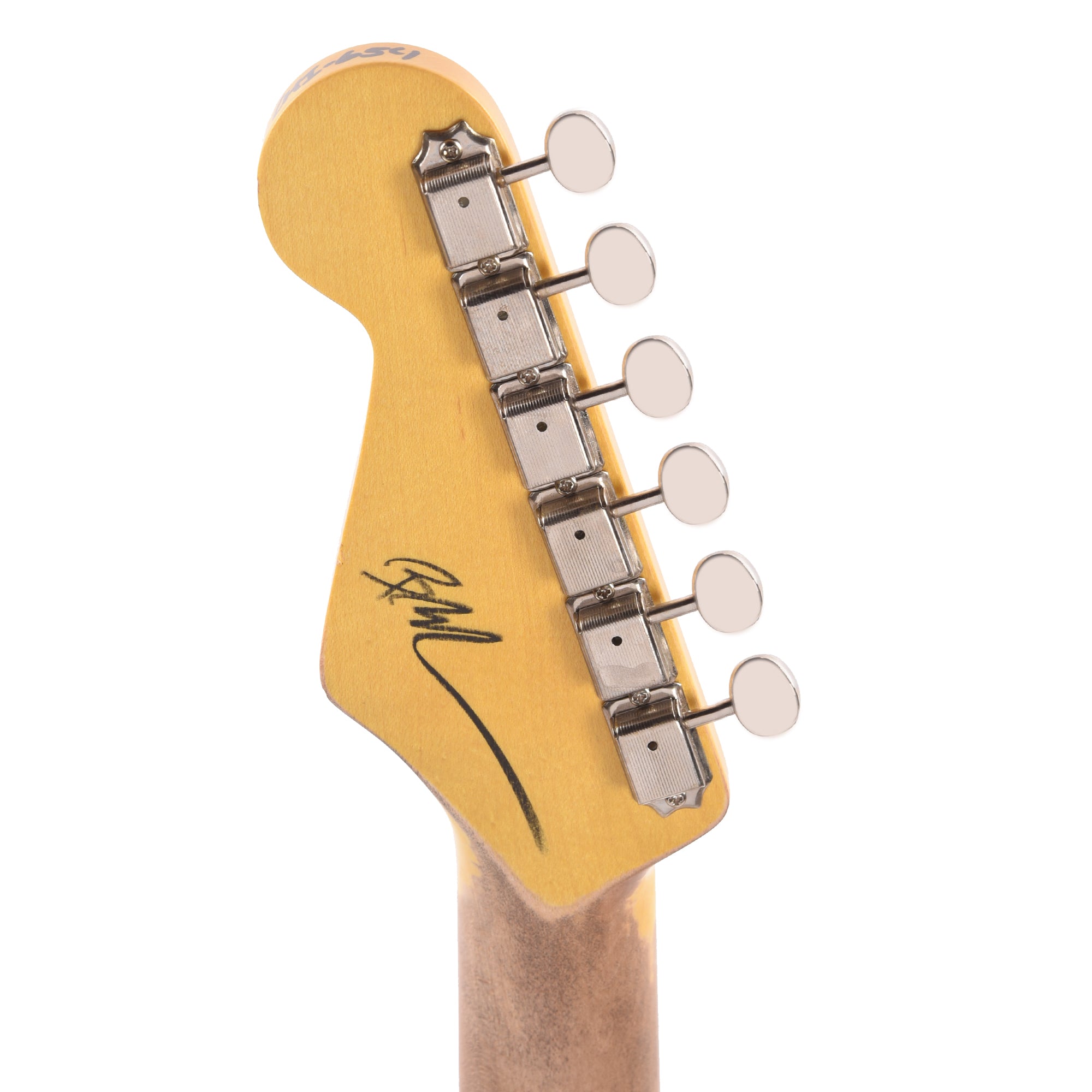 Nash S-63 Olympic White Medium Relic Electric Guitars / Solid Body