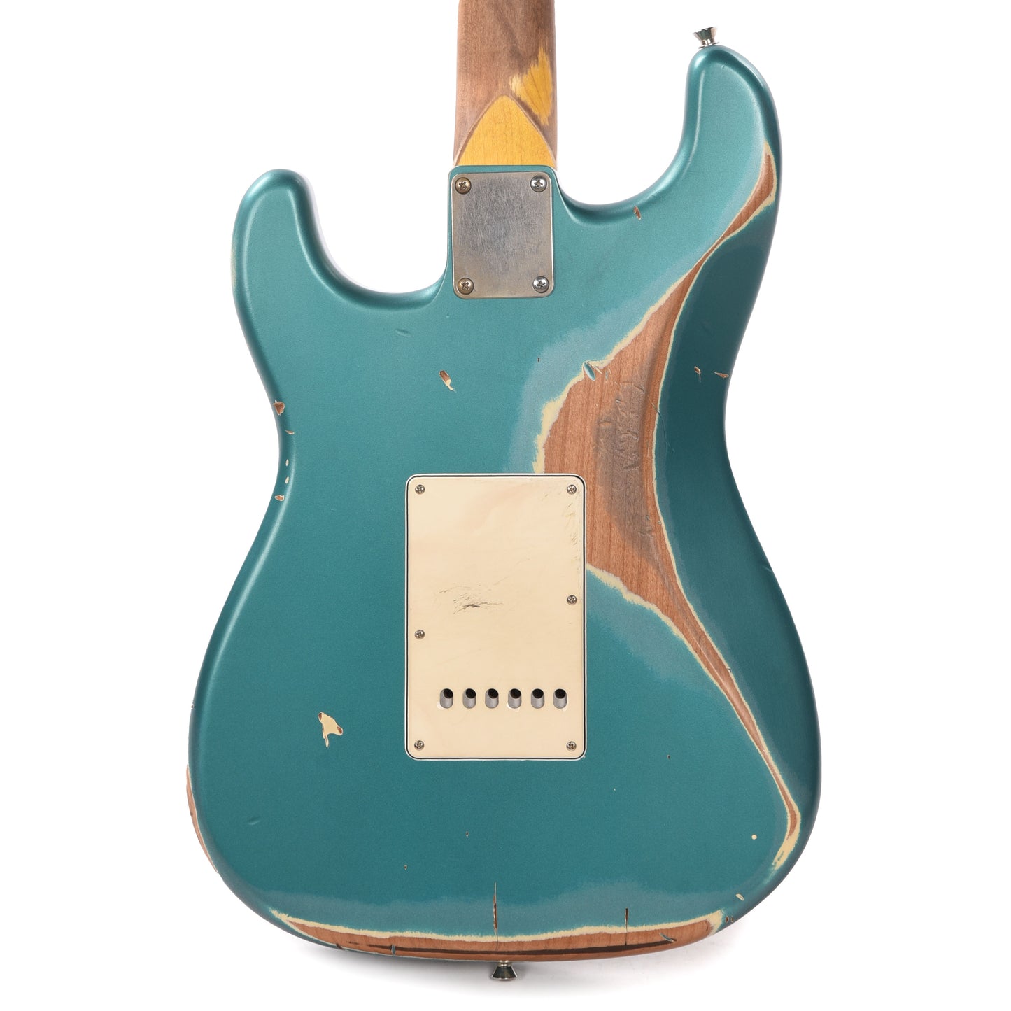 Nash S-63 Teal Green Metallic Heavy Relic Electric Guitars / Solid Body
