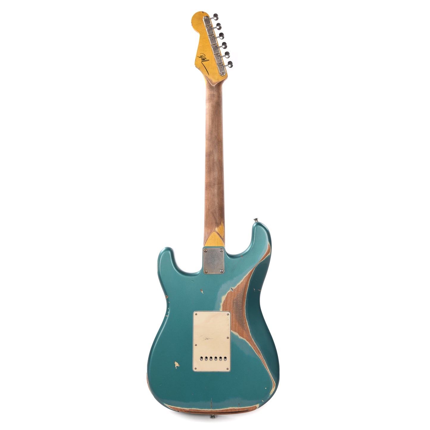 Nash S-63 Teal Green Metallic Heavy Relic Electric Guitars / Solid Body