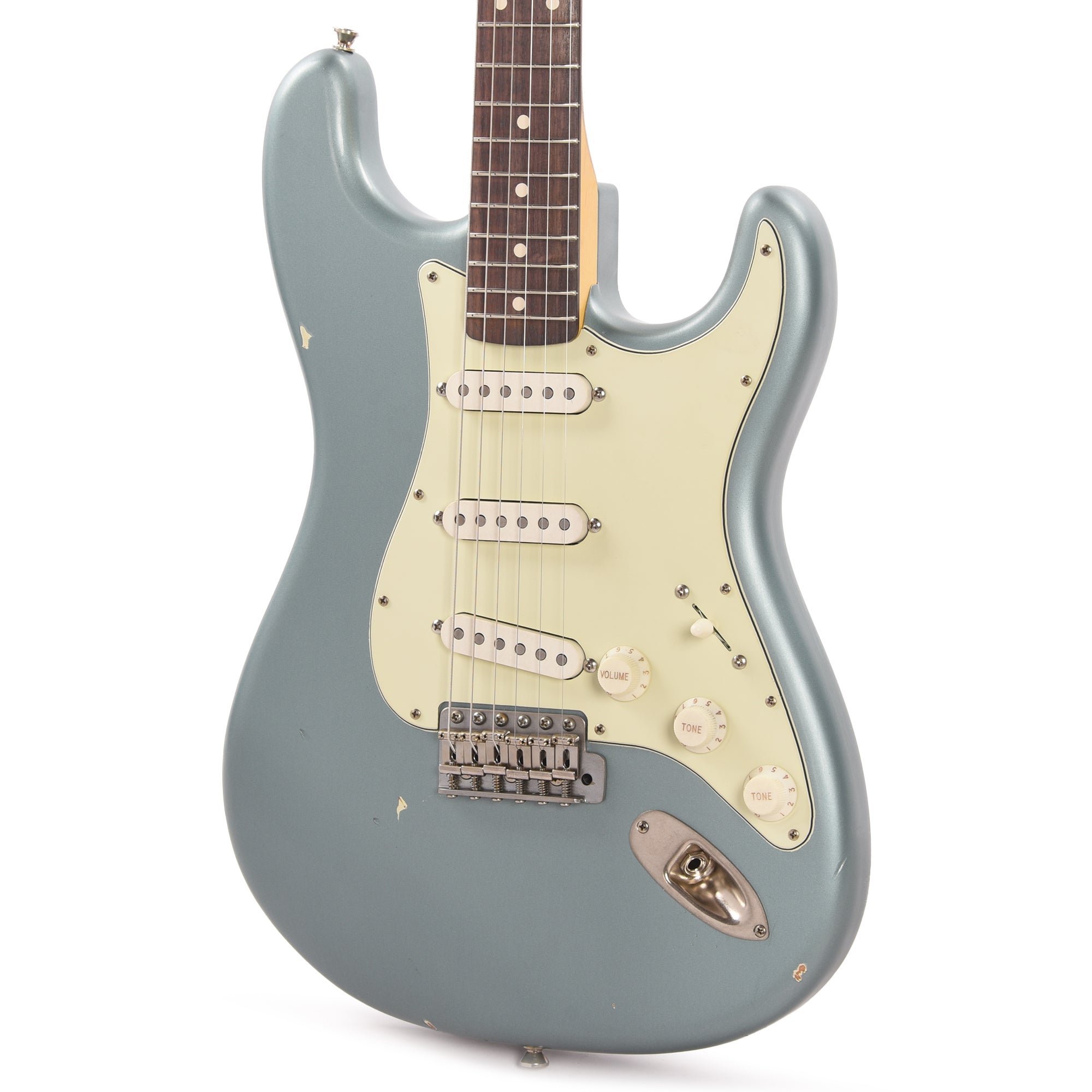 Nash S-63 Teal Green Metallic Light Relic Electric Guitars / Solid Body