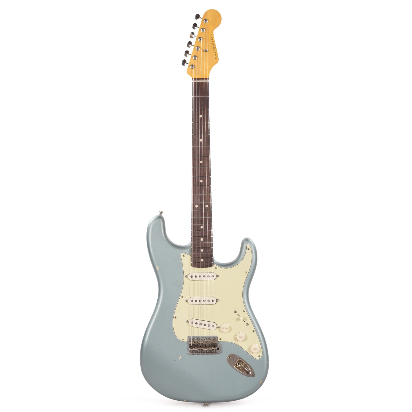 Nash S-63 Teal Green Metallic Light Relic Electric Guitars / Solid Body