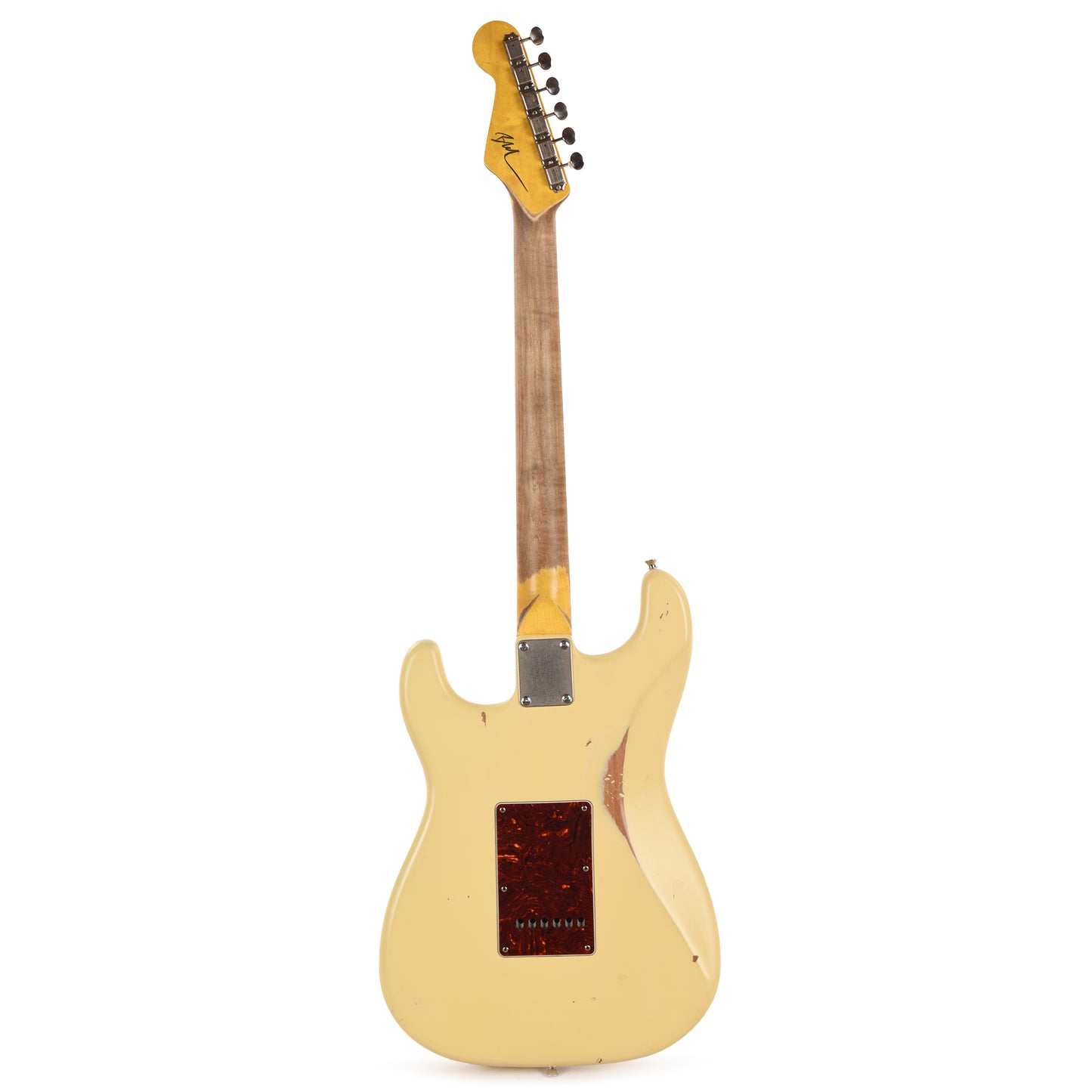 Nash S-63 Vintage White Medium Relic Electric Guitars / Solid Body