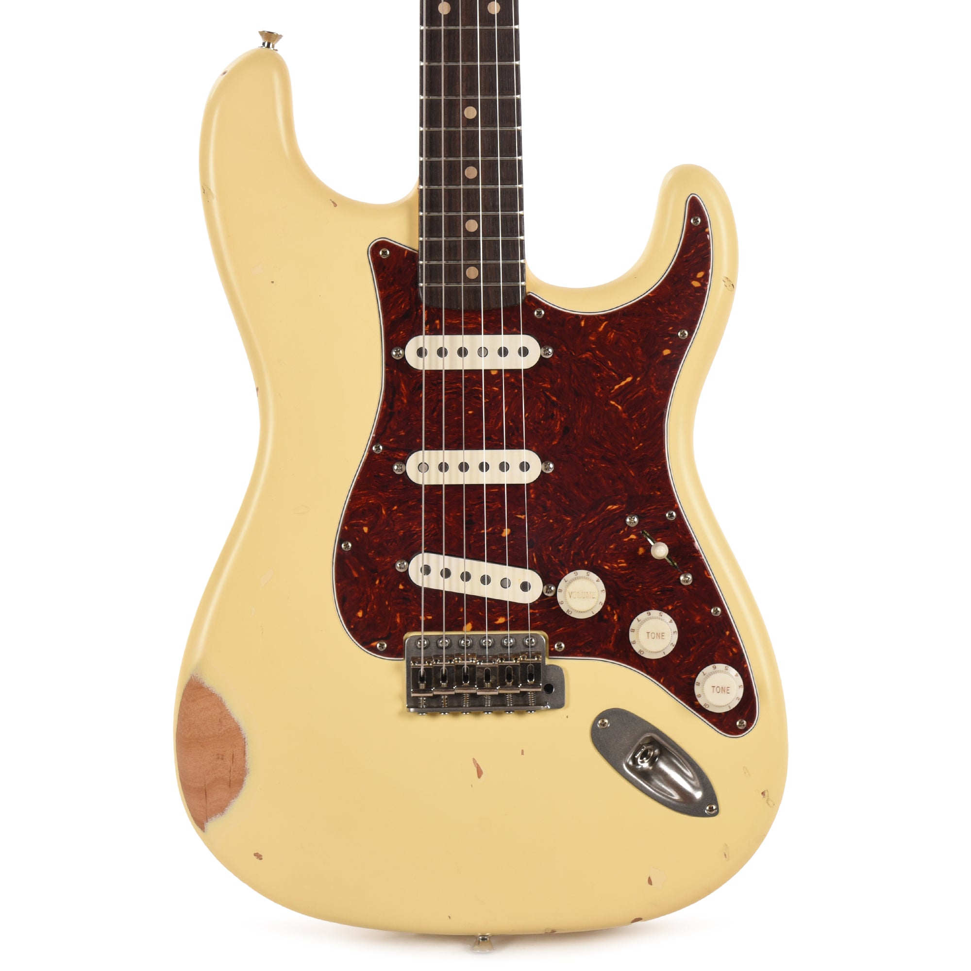 Nash S-63 Vintage White Medium Relic Electric Guitars / Solid Body