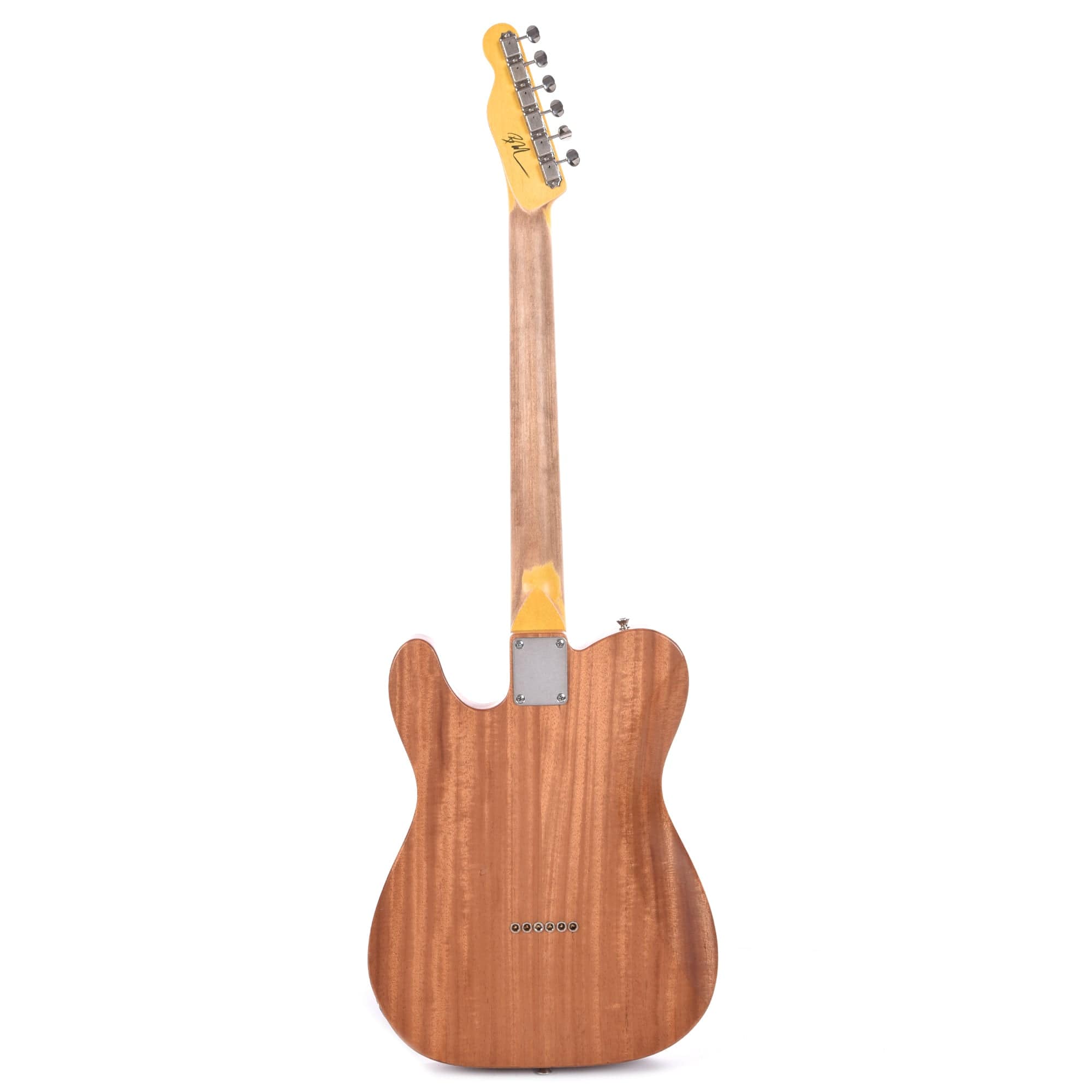 Nash Special T Flame Maple/Mahogany Transparent Blue Light Relic Electric Guitars / Solid Body