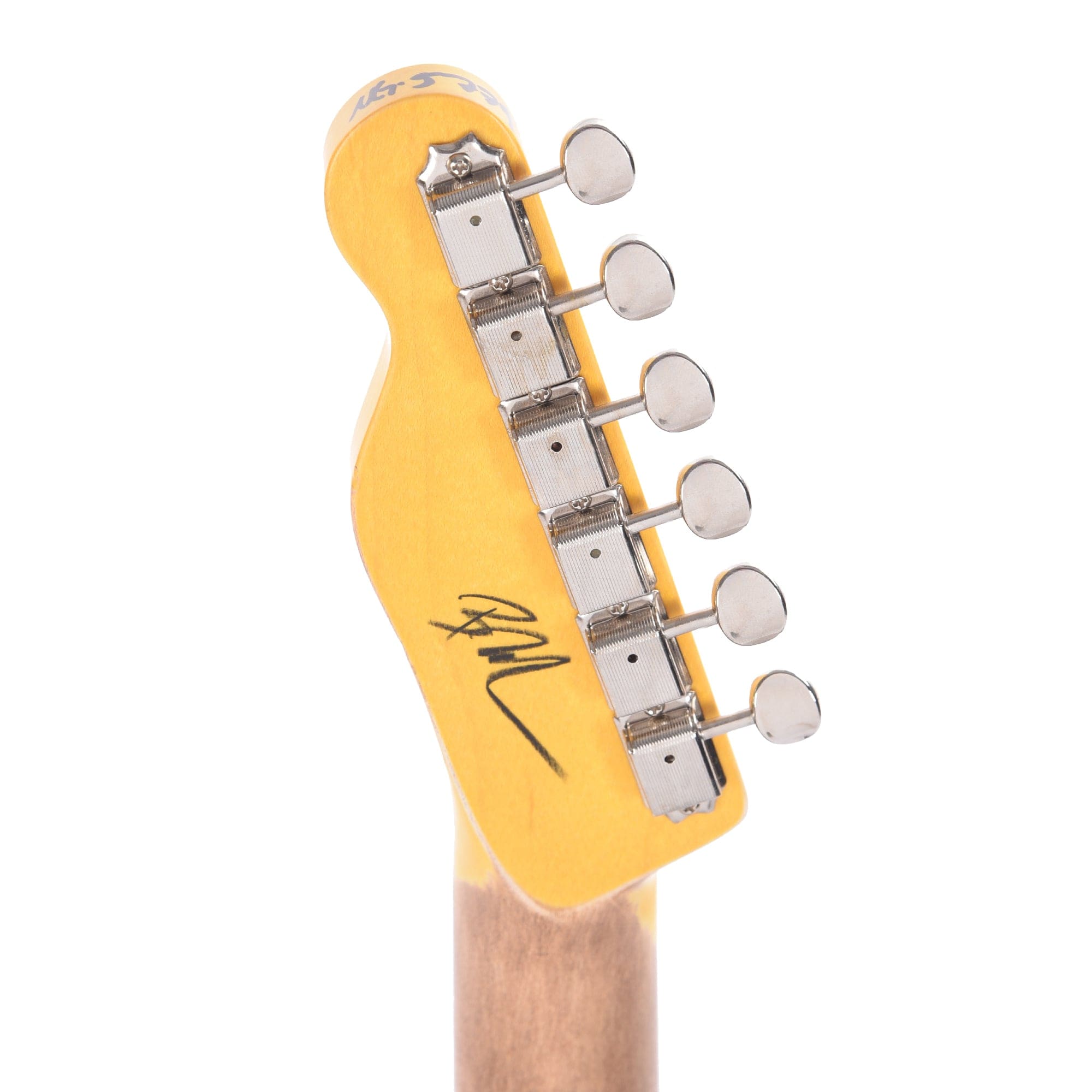 Nash Special T Flame Maple/Mahogany Transparent Blue Light Relic Electric Guitars / Solid Body