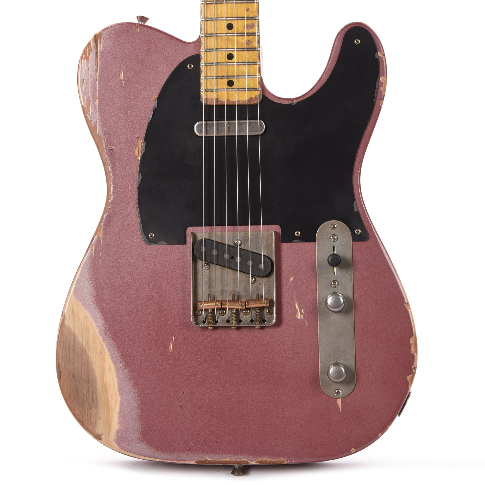 Nash T-52 Ash Burgundy Mist Heavy Relic Electric Guitars / Solid Body