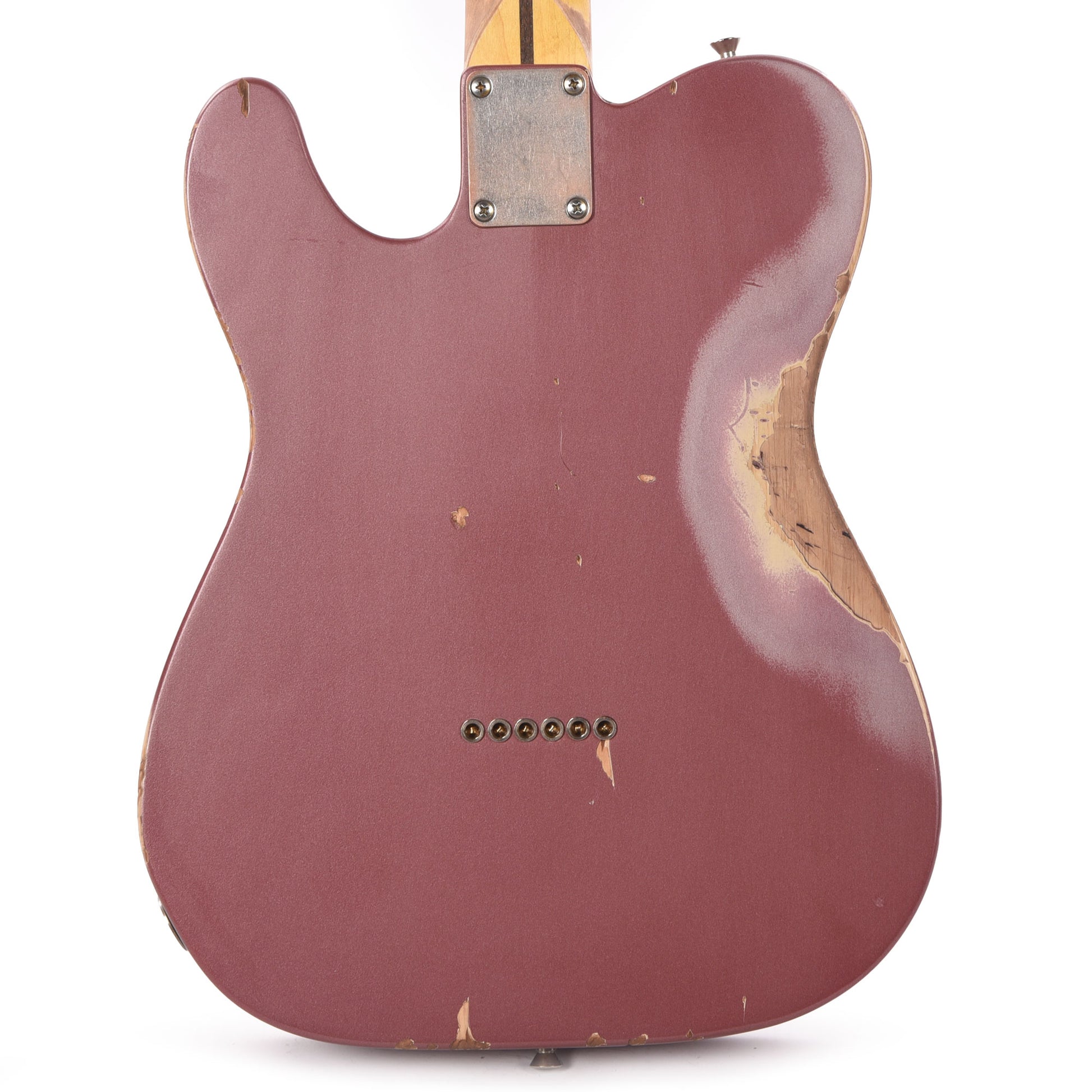 Nash T-52 Ash Burgundy Mist Heavy Relic Electric Guitars / Solid Body