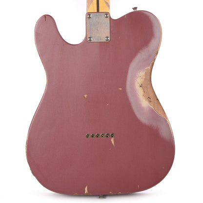 Nash T-52 Ash Burgundy Mist Heavy Relic Electric Guitars / Solid Body