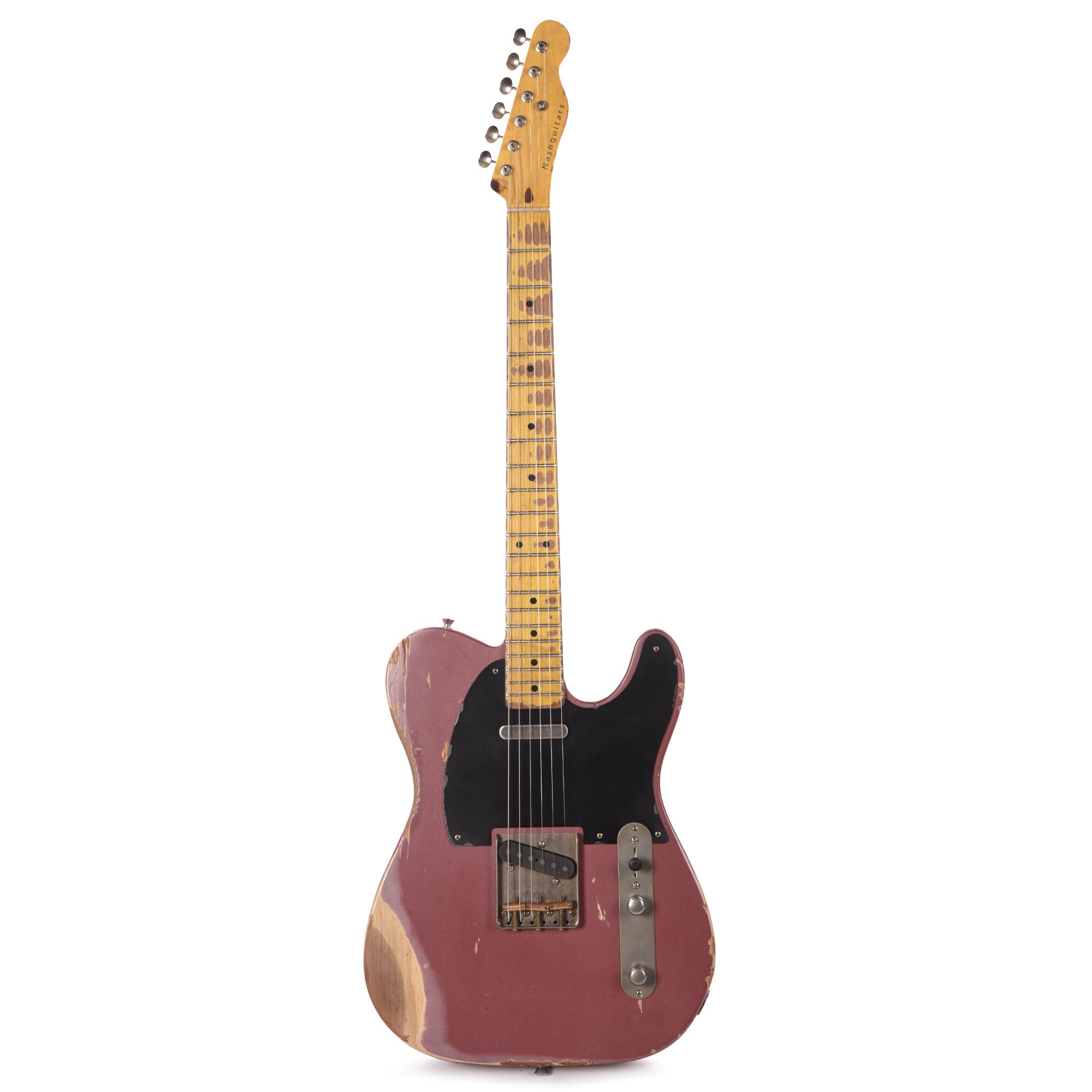 Nash T-52 Ash Burgundy Mist Heavy Relic Electric Guitars / Solid Body