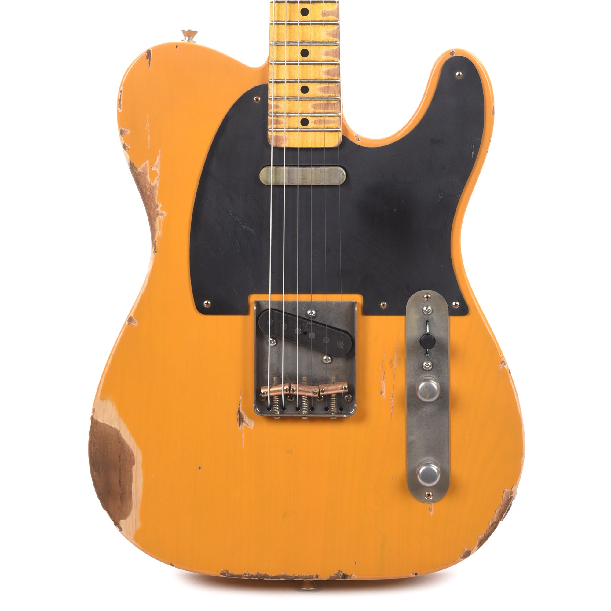 Nash T-52 Ash Butterscotch Blonde Heavy Relic Electric Guitars / Solid Body