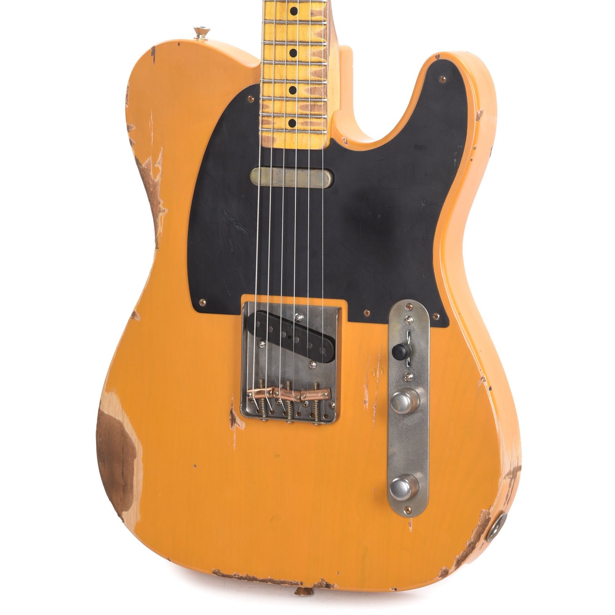 Nash T-52 Ash Butterscotch Blonde Heavy Relic Electric Guitars / Solid Body