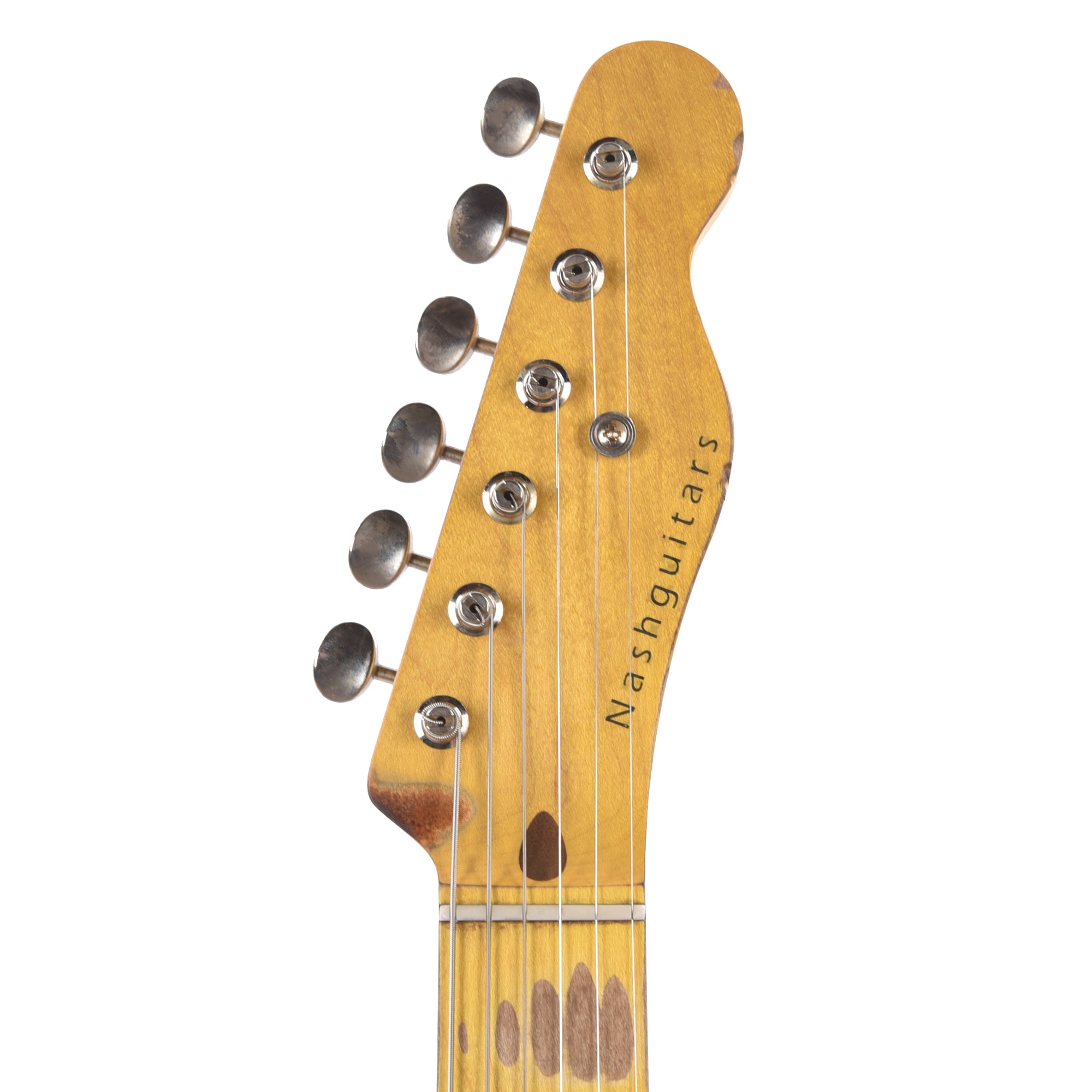 Nash T-52 Ash Butterscotch Blonde Heavy Relic Electric Guitars / Solid Body