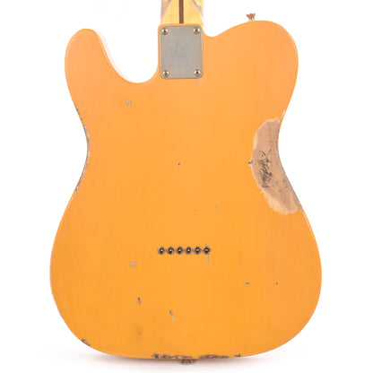 Nash T-52 Ash Butterscotch Blonde Heavy Relic w/Lollar Imperial Neck Humbucker Electric Guitars / Solid Body