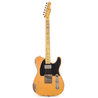 Nash T-52 Ash Butterscotch Blonde Heavy Relic w/Lollar Imperial Neck Humbucker Electric Guitars / Solid Body
