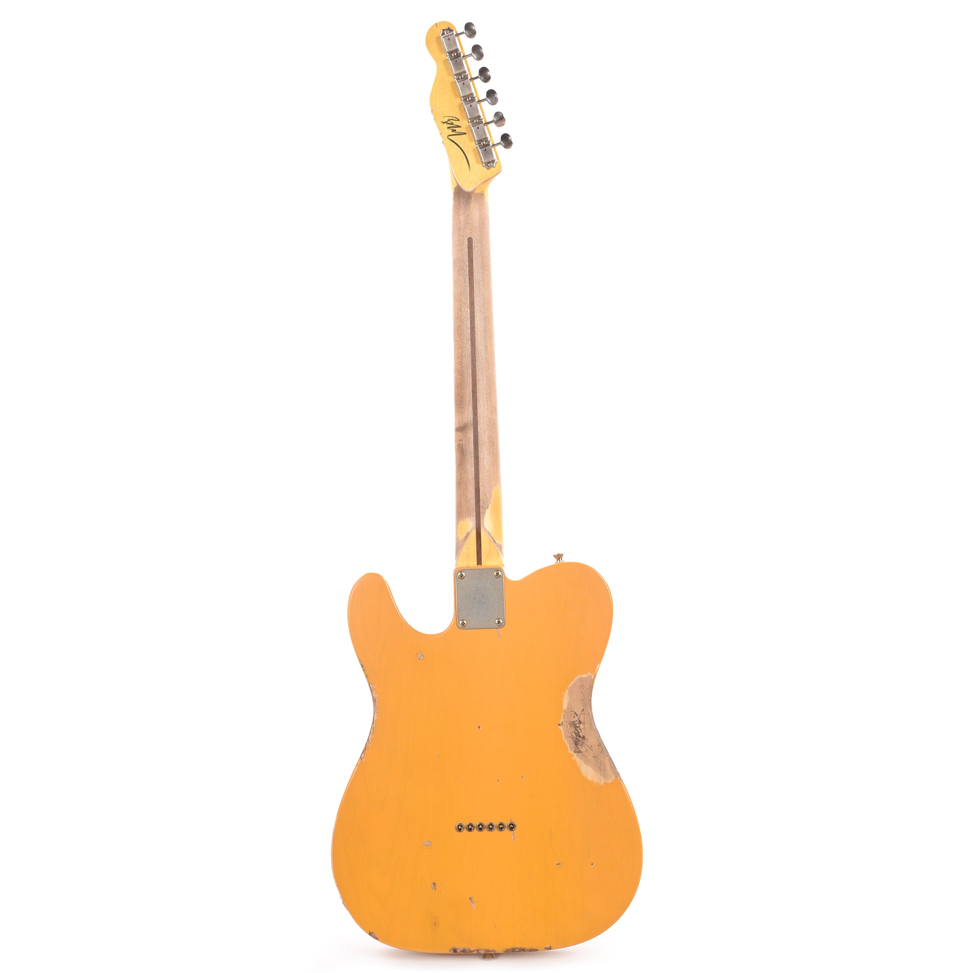 Nash T-52 Ash Butterscotch Blonde Heavy Relic w/Lollar Imperial Neck Humbucker Electric Guitars / Solid Body