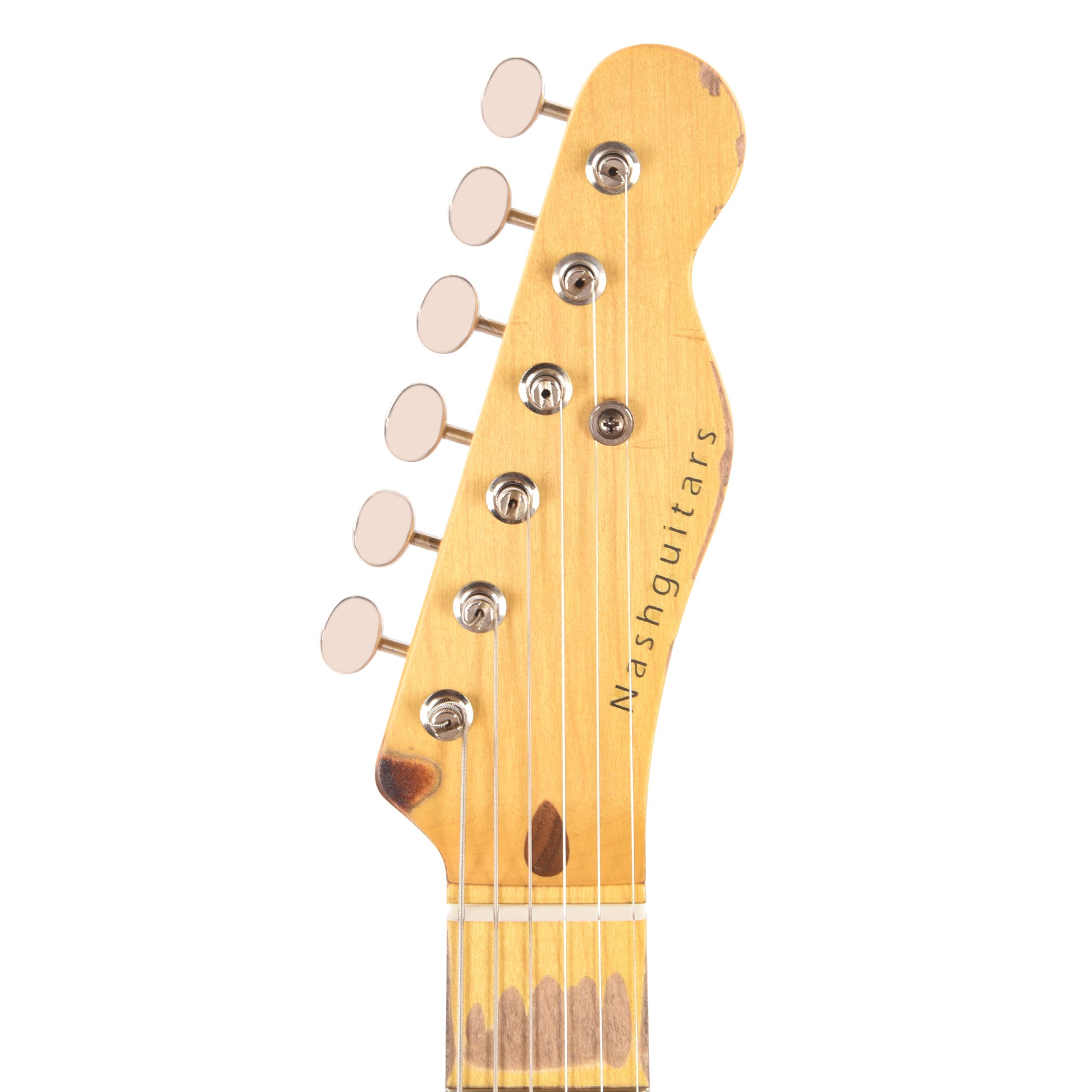 Nash T-52 Ash Butterscotch Blonde Heavy Relic w/Lollar Imperial Neck Humbucker Electric Guitars / Solid Body