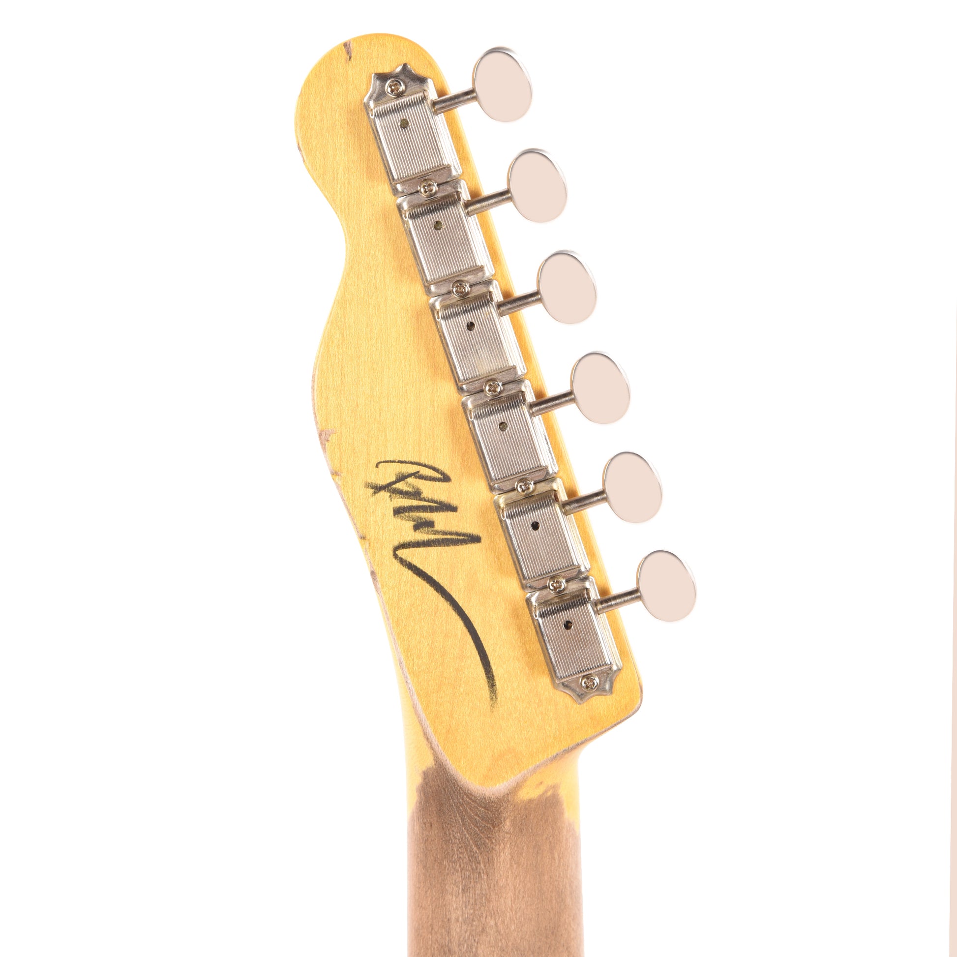 Nash T-52 Ash Butterscotch Blonde Heavy Relic w/Lollar Imperial Neck Humbucker Electric Guitars / Solid Body